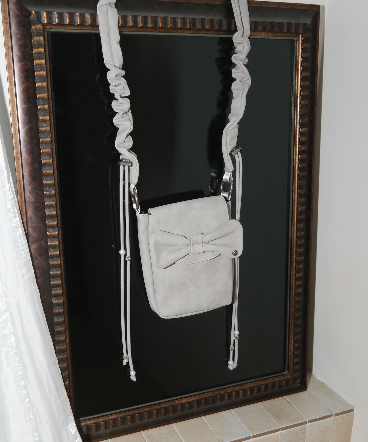 시월107(SIWL107) Fortune Bag (Light Grey)