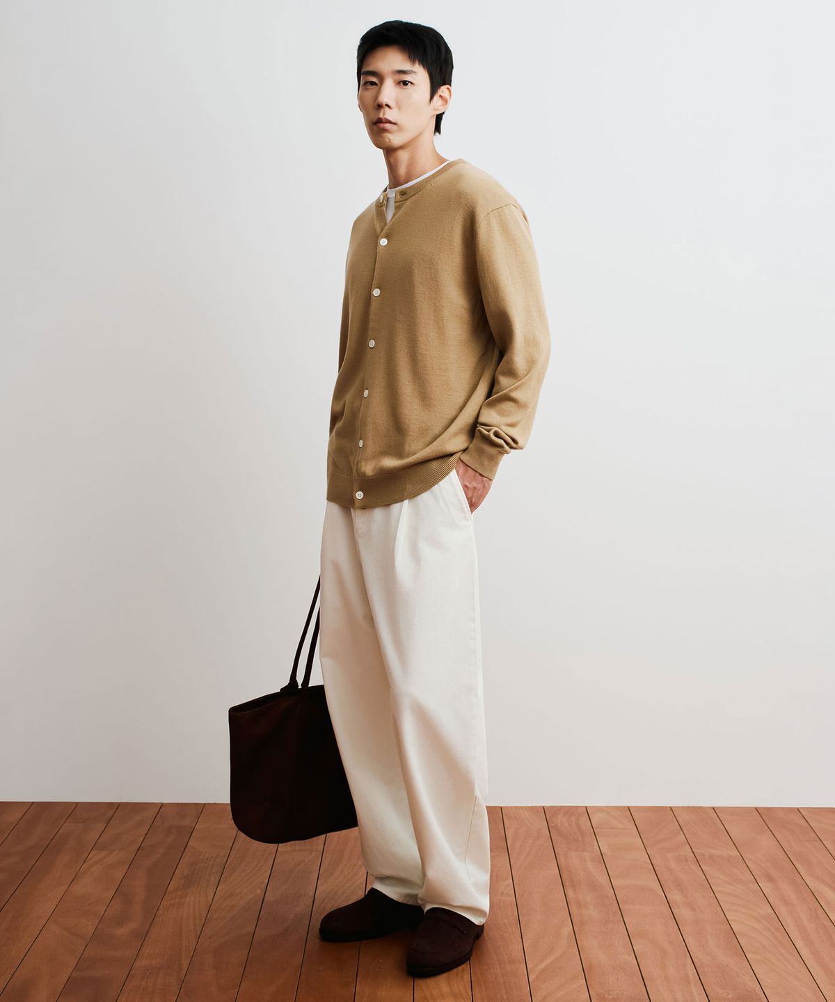 더니트컴퍼니(THEKNITCOMPANY) 발투르 울 라운드 가디건 5color
