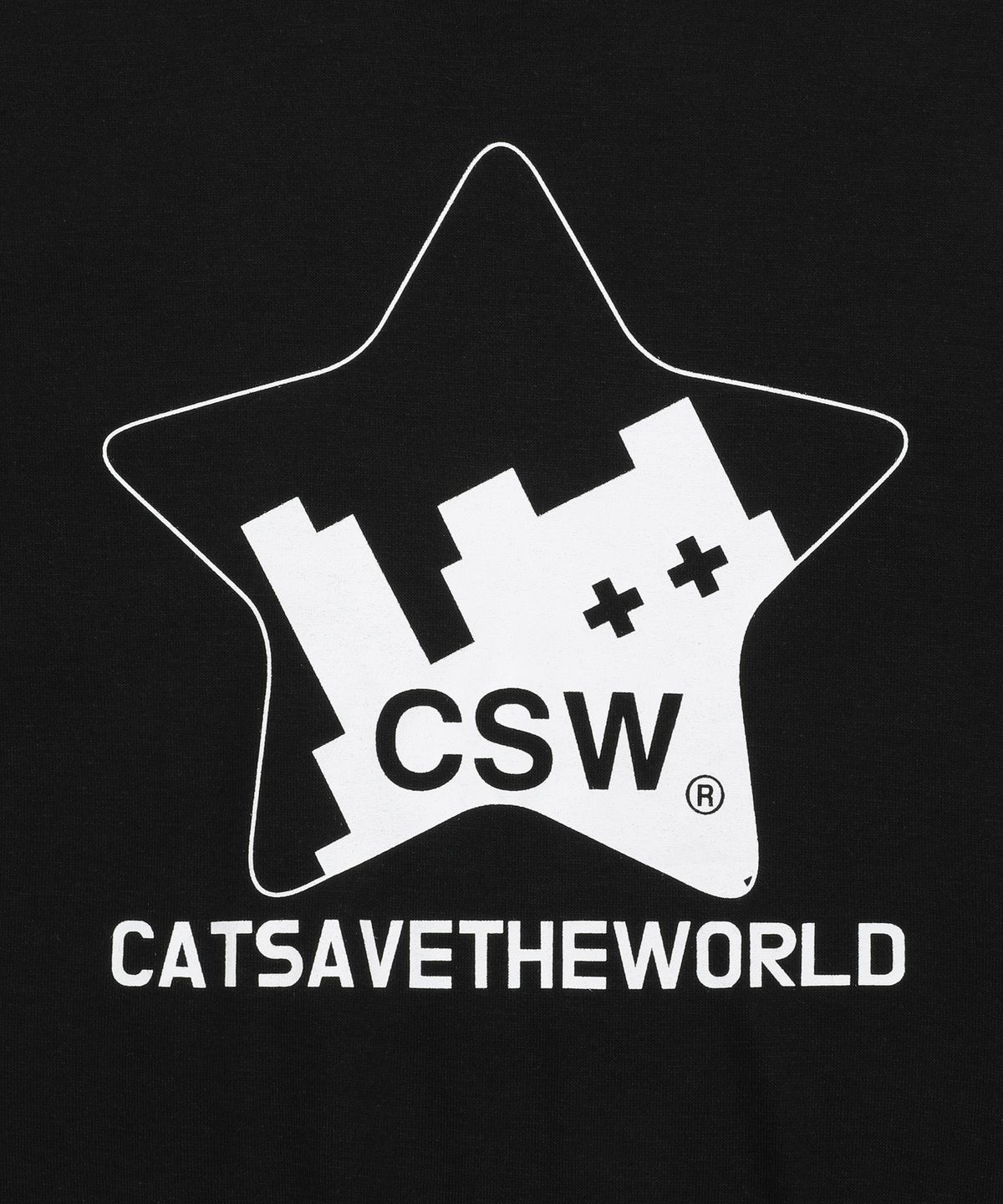 캣세이브더월드(CATSAVETHEWORLD) 모에 캣 인 스타 맨투맨