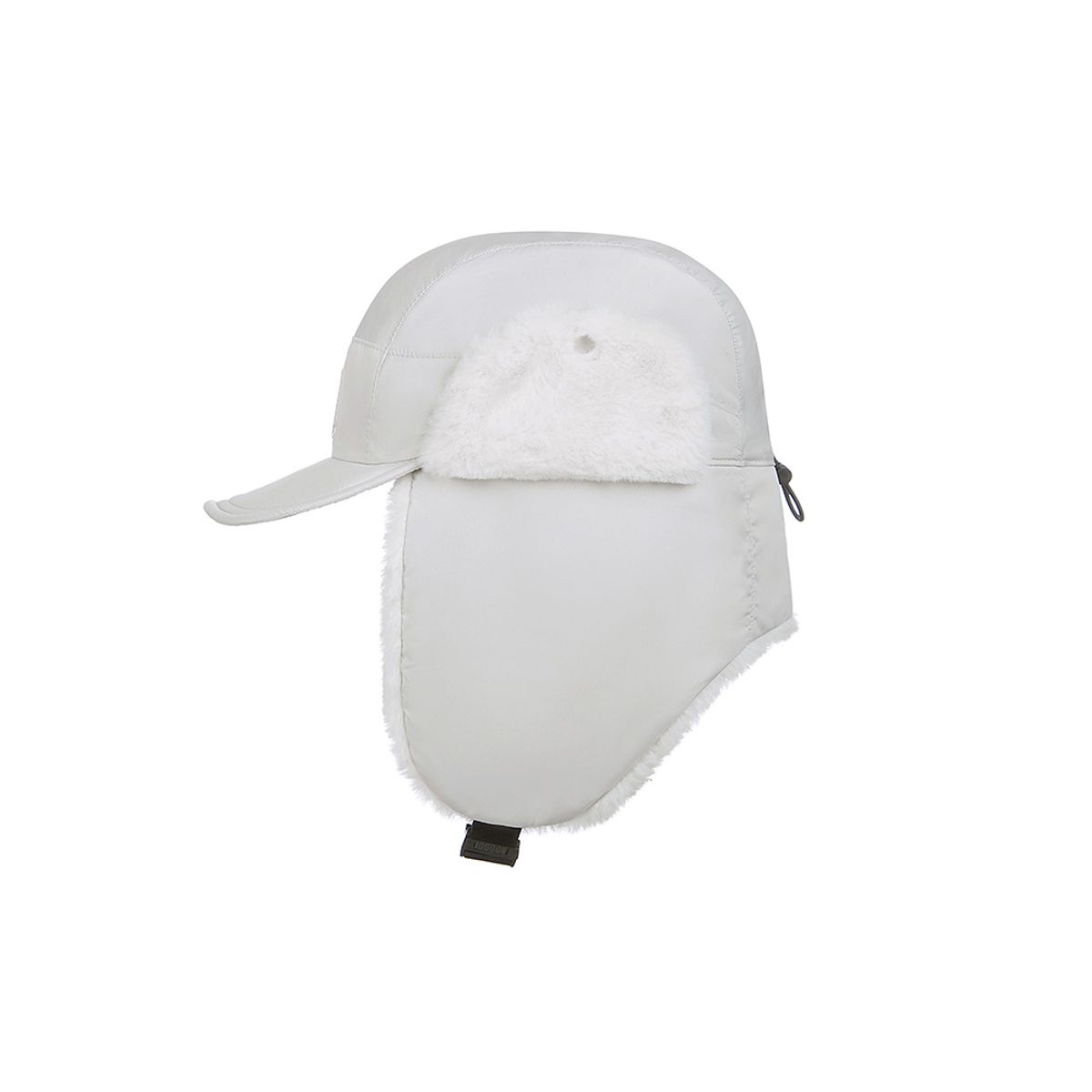말본 골프(MALBON GOLF) M 로고 패딩 트루퍼 캡 IVORY