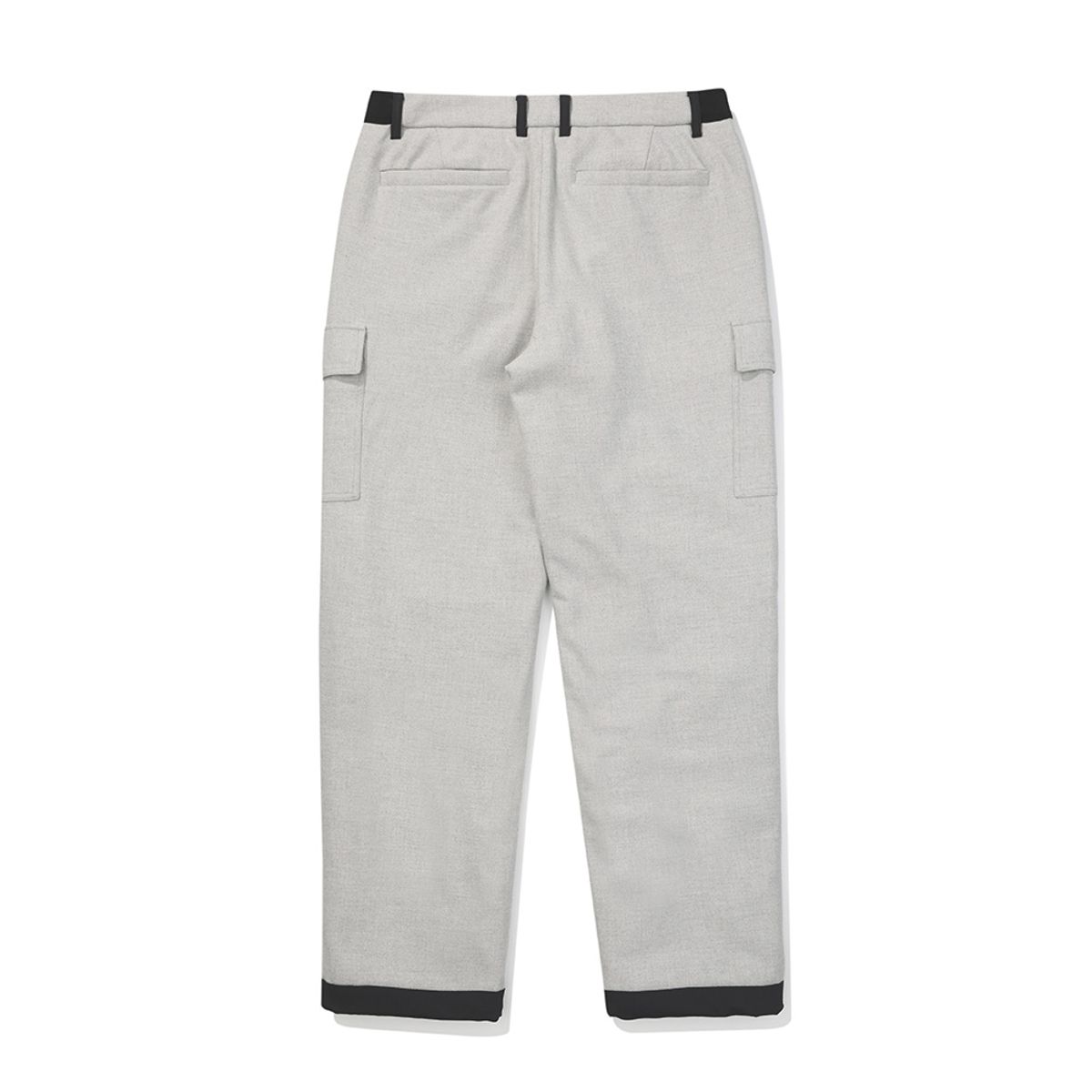 말본 골프(MALBON GOLF) 울혼방 패딩 팬츠 LIGHT GRAY (MAN)