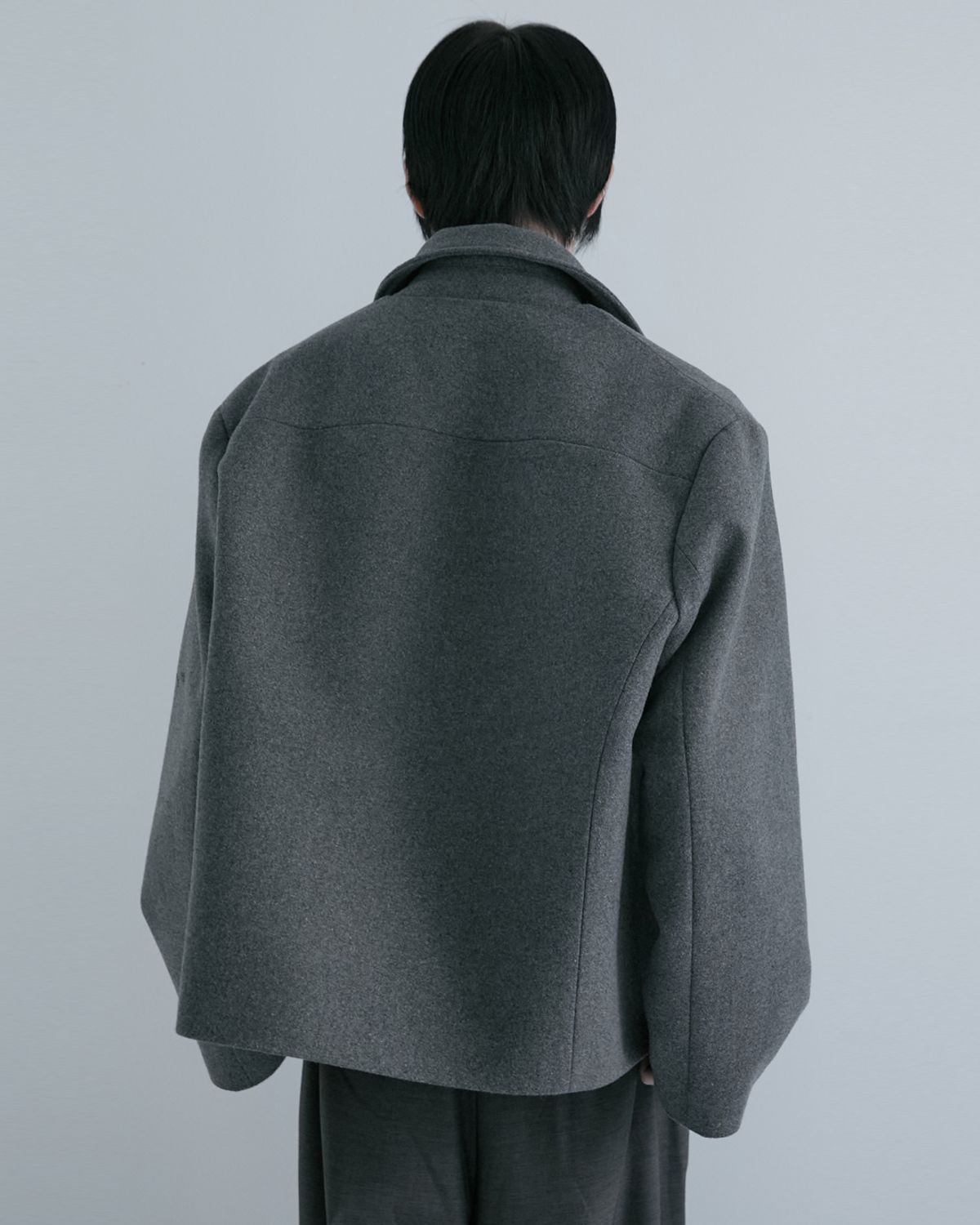 키류(KIRYU) RIDERS COAT (GRAY)
