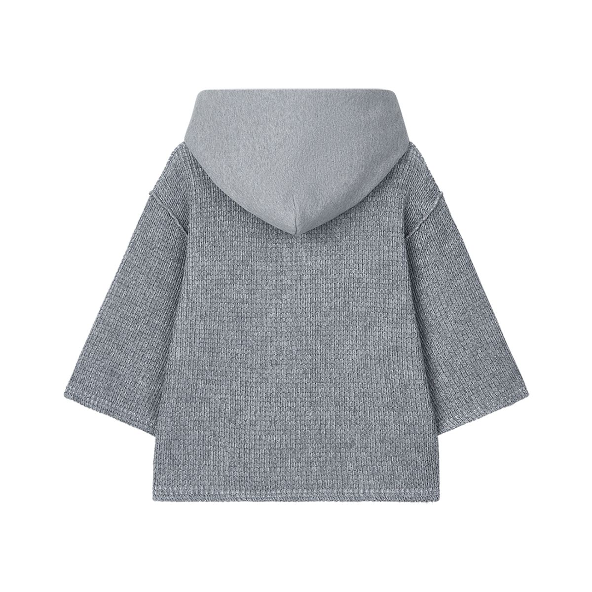솜속(SOMSOC) ATELIER KNITTED HOODIE_M.GREY