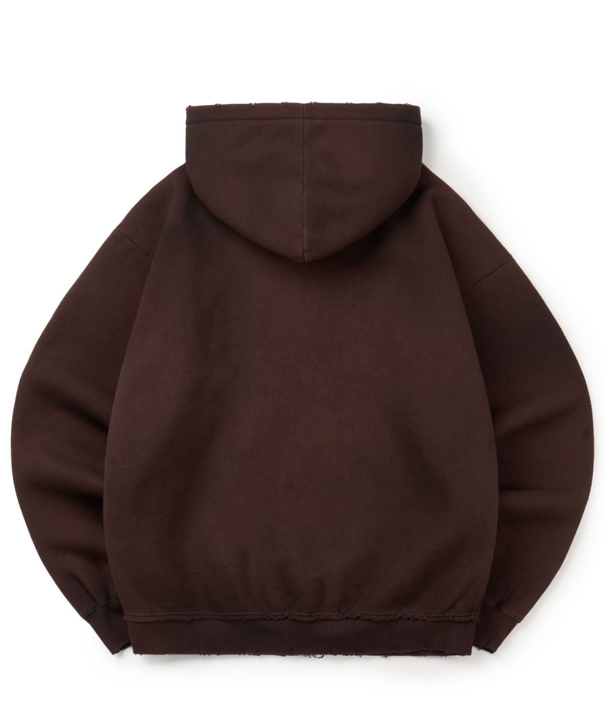 유얼쎄시(YOUR SASSY) Antique Skull Hoodie Zip Up (BROWN)