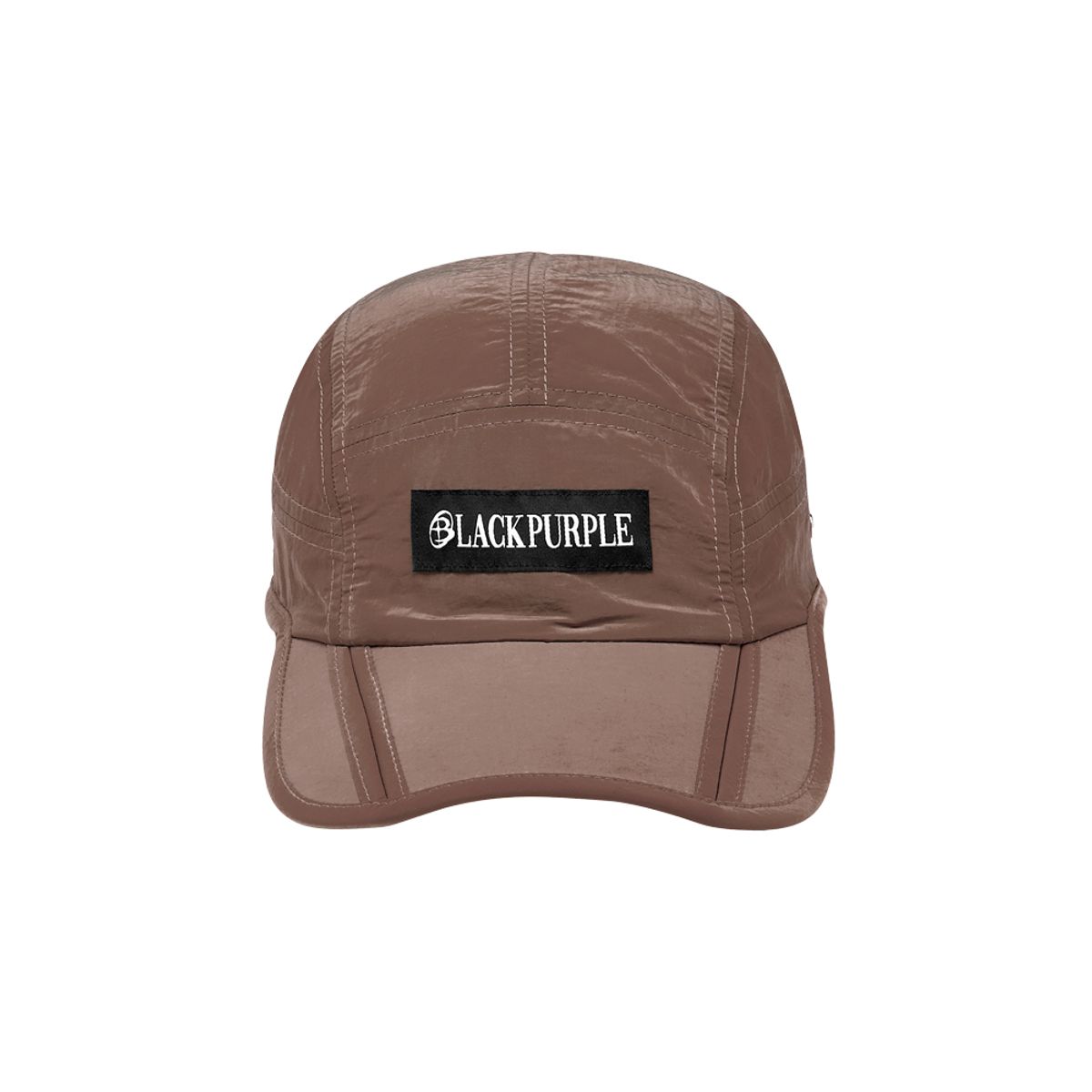 블랙 퍼플(BLACK PURPLE) 러너스 바이저 캡 Runner’s Visor Cap_Brown