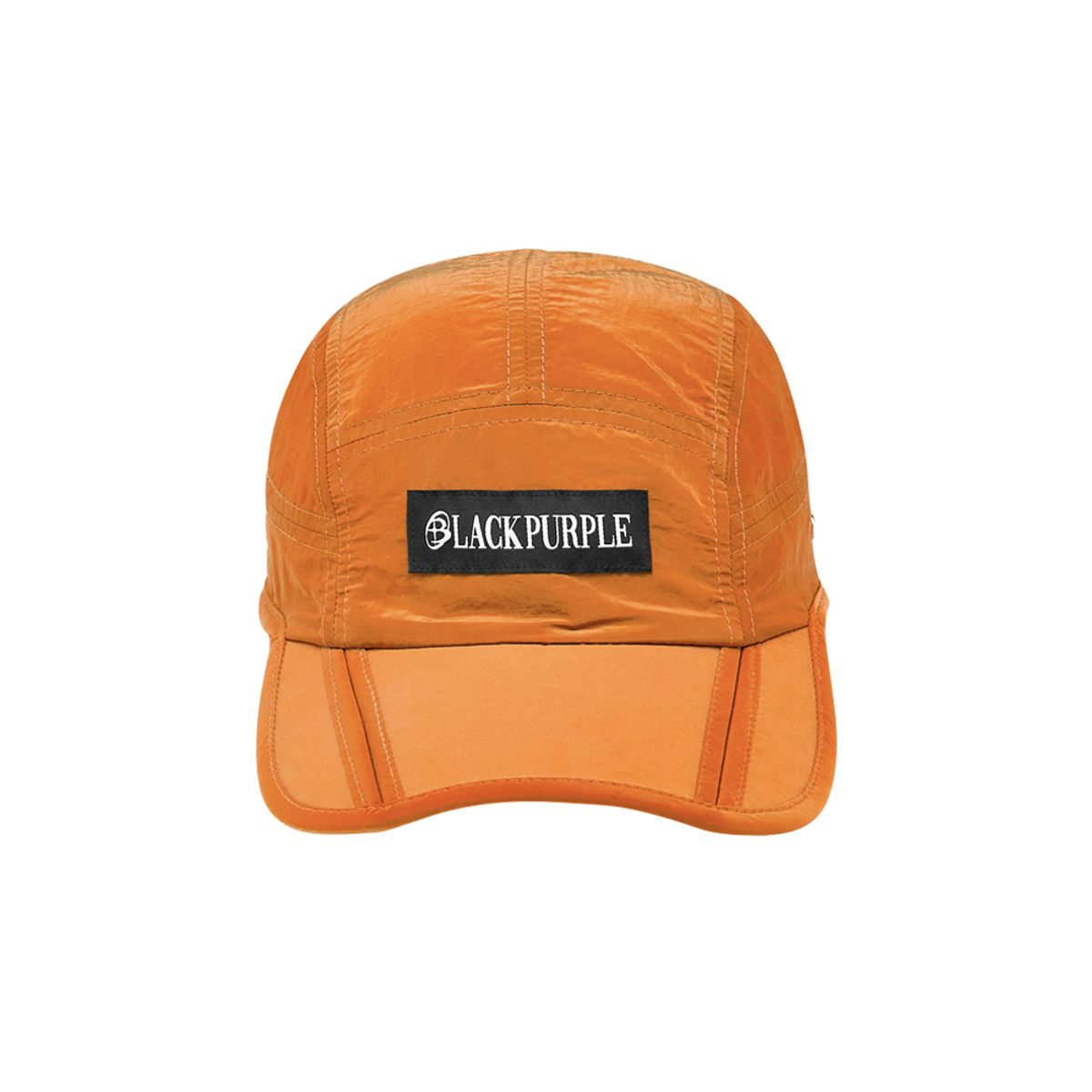블랙 퍼플(BLACK PURPLE) 러너스 바이저 캡 Runner’s Visor Cap_ Orange