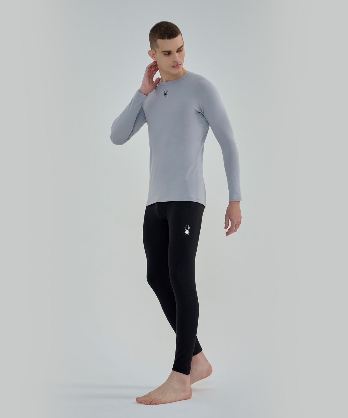 스파이더 언더웨어(SPYDERUNDERWEAR) 퍼포먼스 웜웨어 상하의 세트