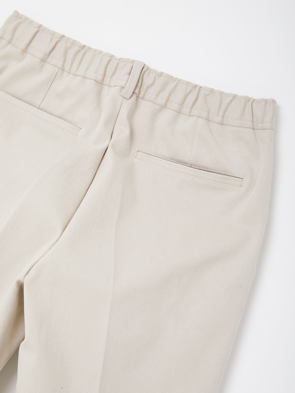 이카룩(IKALOOK) 솔리드 하프 밴딩 트라우저 팬츠 CPT164