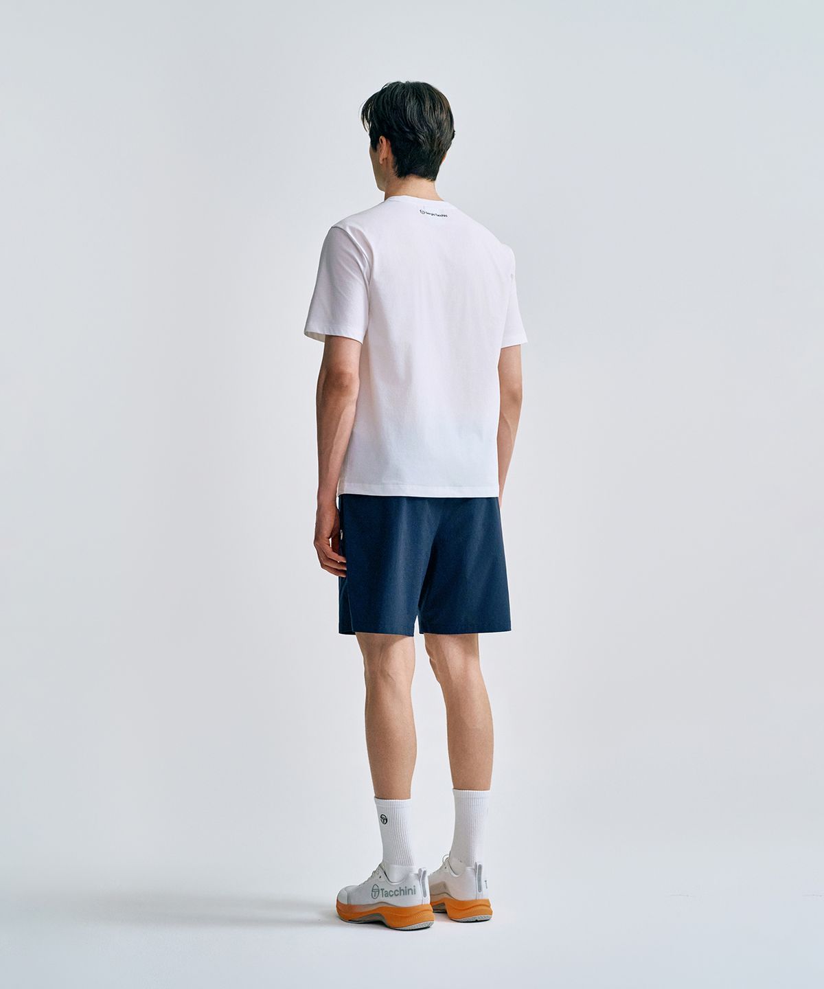 세르지오 타키니(SERGIO TACCHINI) M 에센셜 7인치 반바지 (Navy)