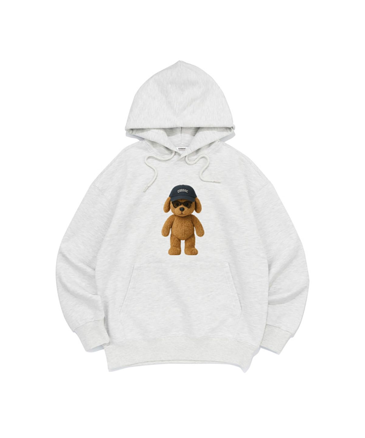 코소(COSO) CC 캡 도그 후드 티셔츠 (BLACK)