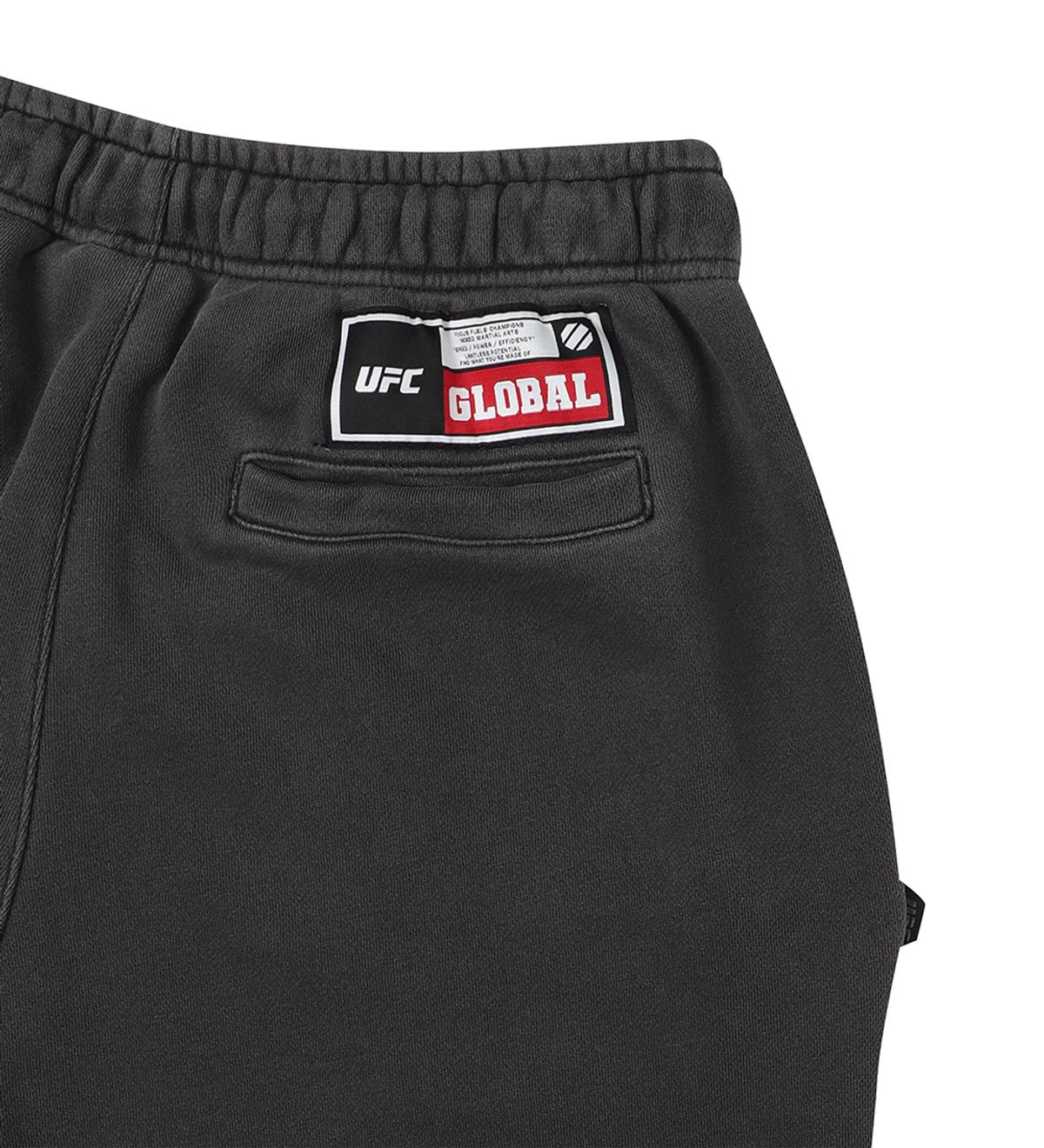유에프씨 스포츠(UFC SPORT) UFC 다잉 오버핏 스웨트 팬츠 챠콜 U2LPW4101CH