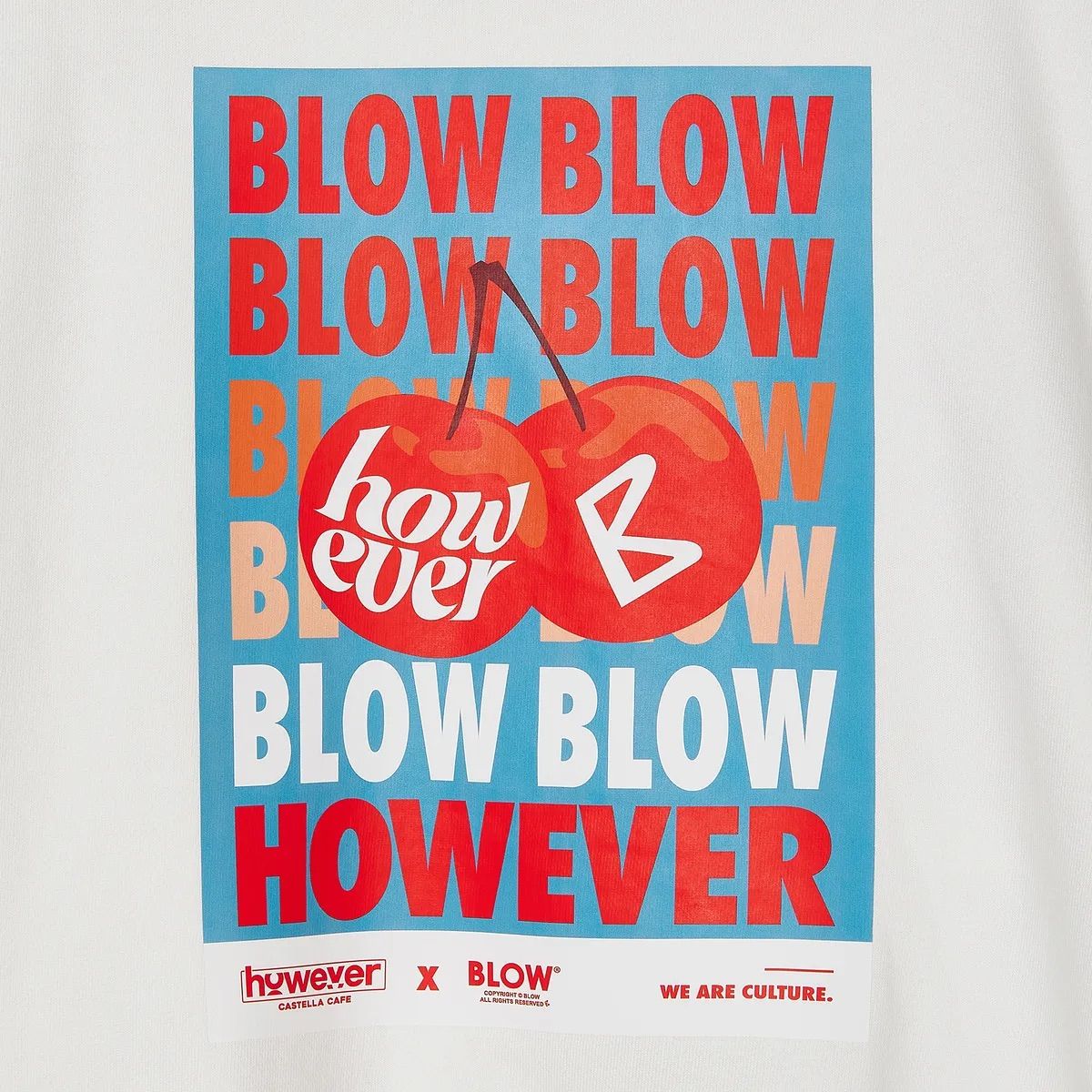 블로우(BLOW) HOWEVER 연남 x BLOW 블로우 GRAPHIC SWEATSHIRT