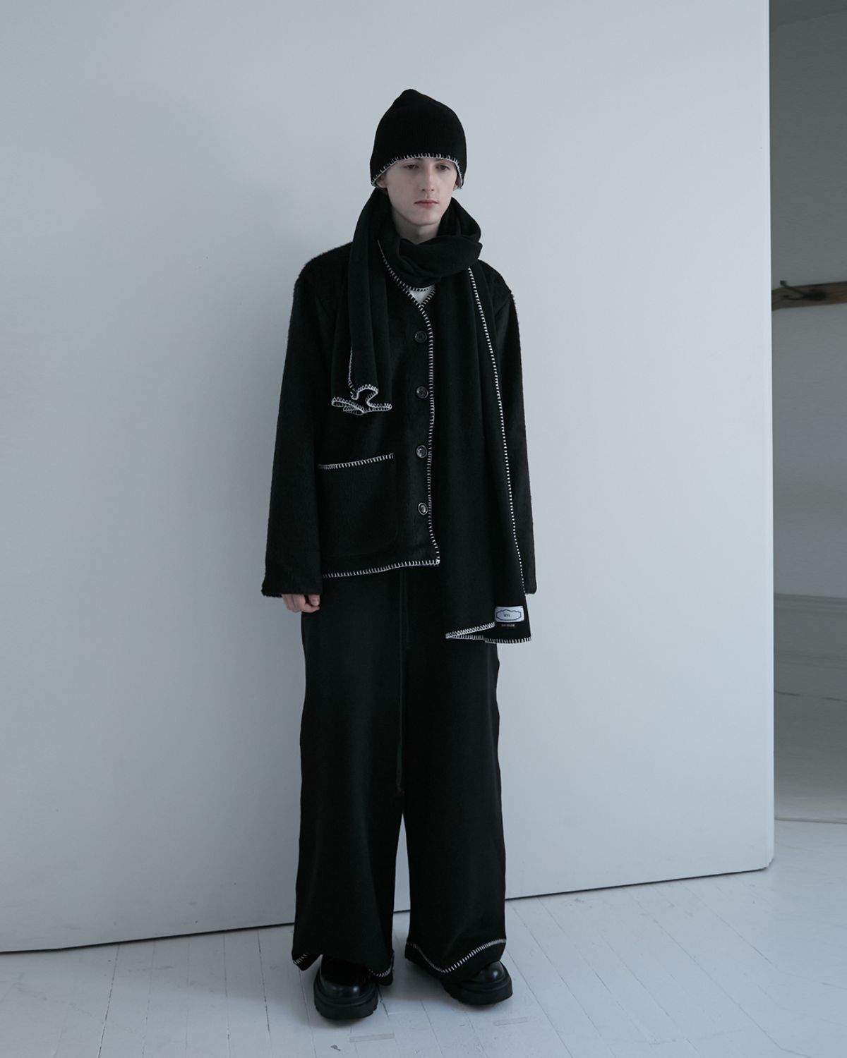 키류(KIRYU) HAND STITCH MOHAIR SHAGGY CARDIGAN