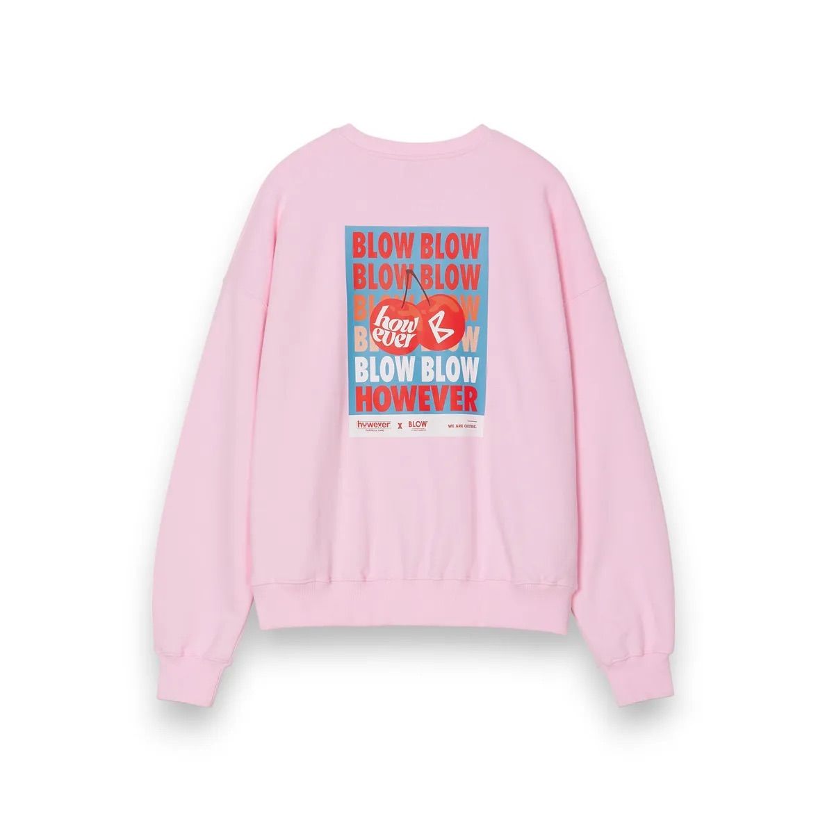 블로우(BLOW) HOWEVER 연남 x BLOW 블로우 GRAPHIC SWEATSHIRT