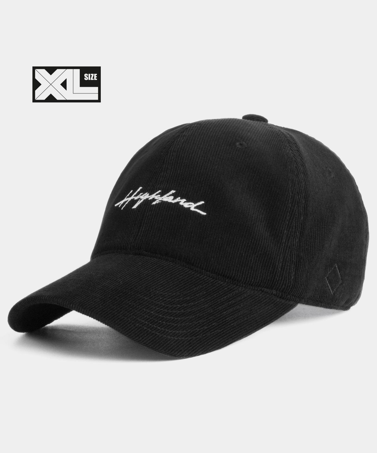 플래토(PLATEAU) 빅사이즈 코듀로이 볼캡 XL HIGHLAND CODU CAP BLACK