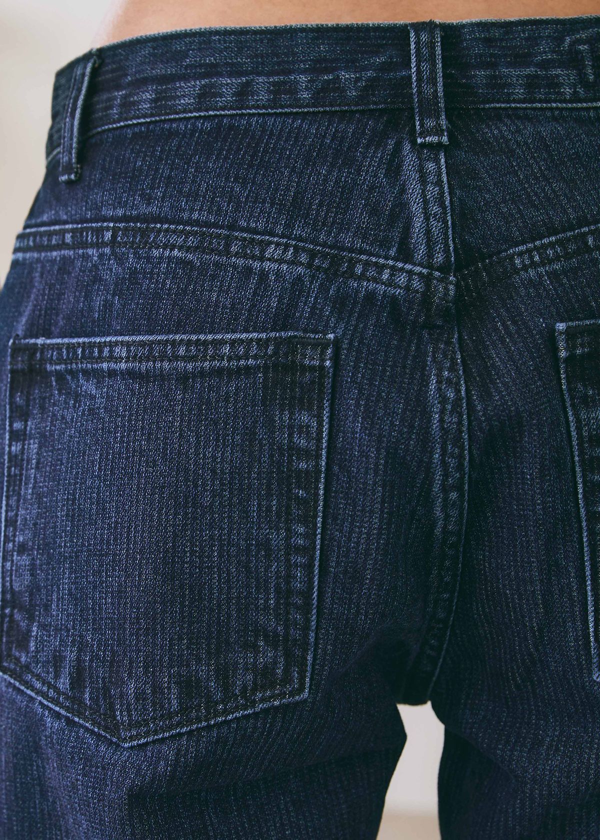 세븐틴엔드(17END) F 009 STRIPED DENIM JEANS