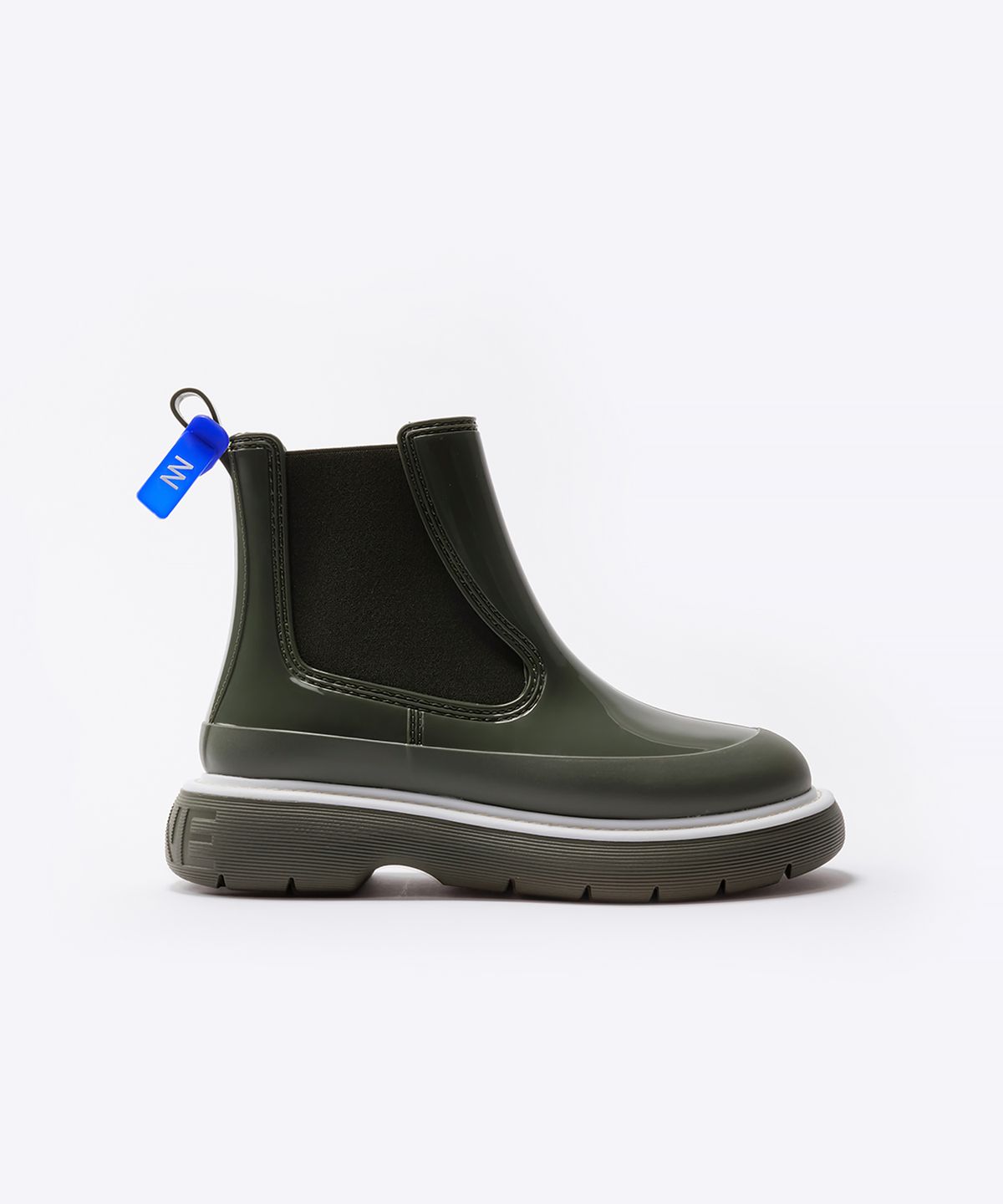 느쉐(NSWE) LAGOM 첼시 레인부츠 5CM (Seaweed Khaki) -NSW201SW