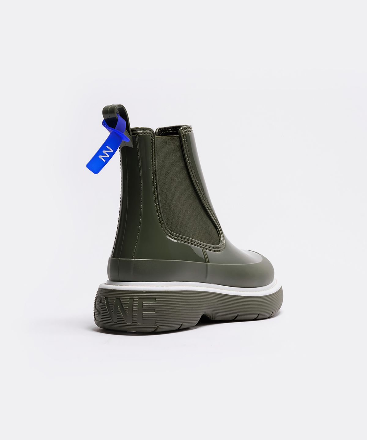 느쉐(NSWE) LAGOM 첼시 레인부츠 5CM (Seaweed Khaki) -NSW201SW