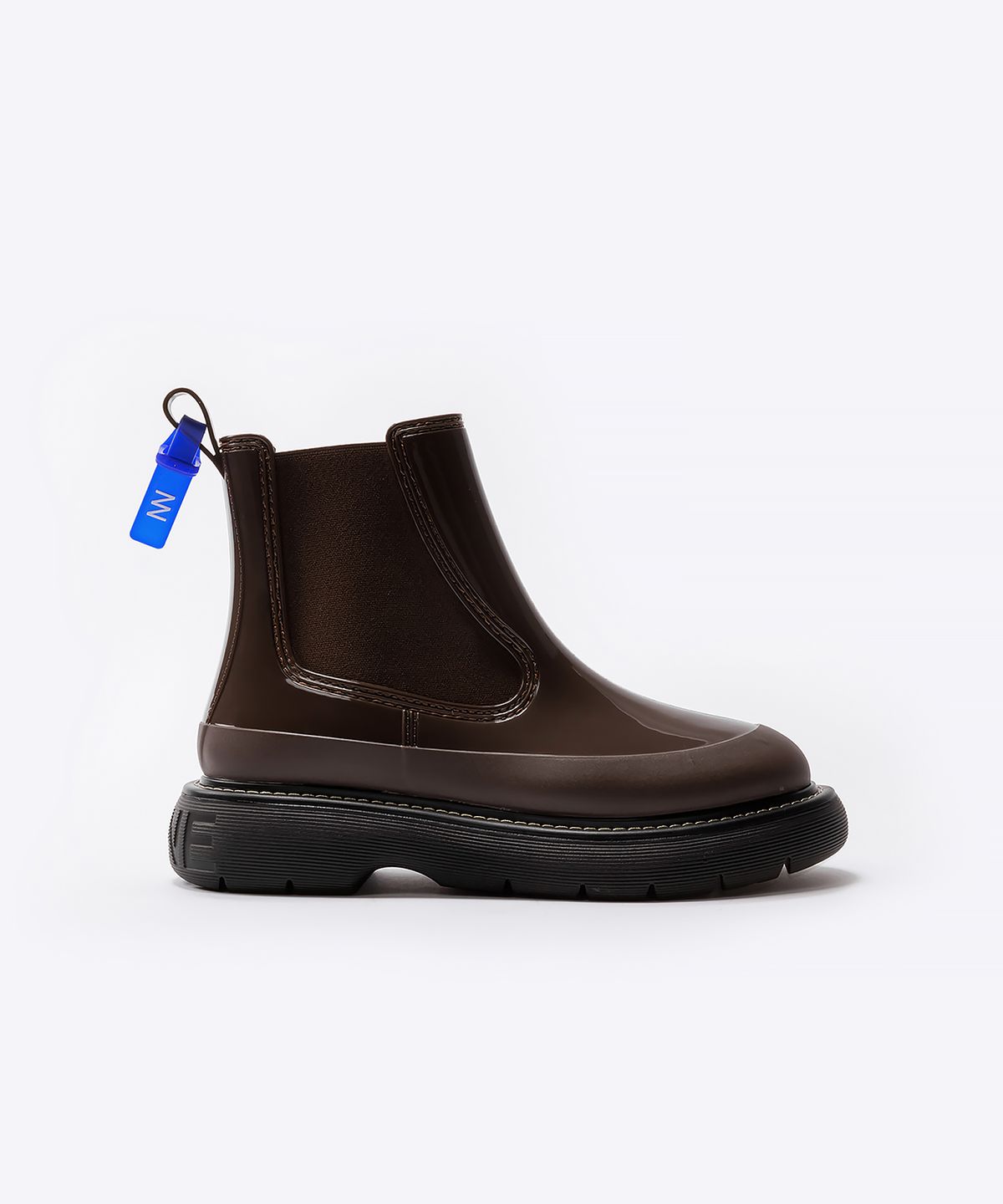 느쉐(NSWE) LAGOM 첼시 레인부츠 5CM (Currant Brown) -NSW201CW