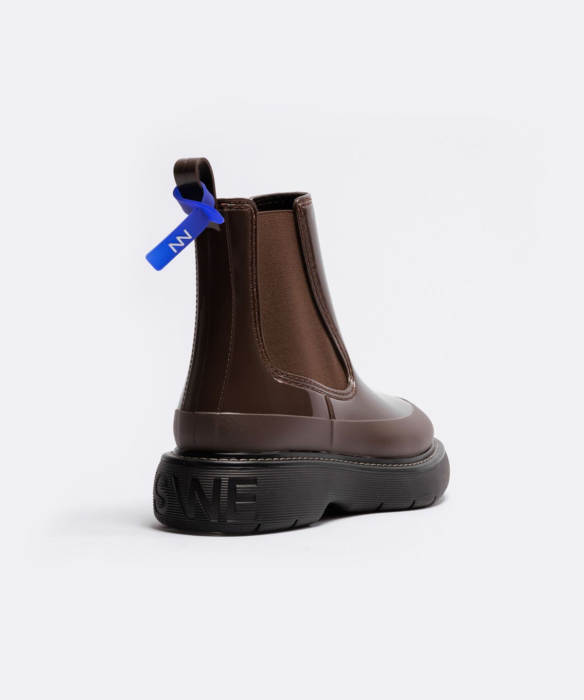 느쉐(NSWE) LAGOM 첼시 레인부츠 5CM (Currant Brown) -NSW201CW