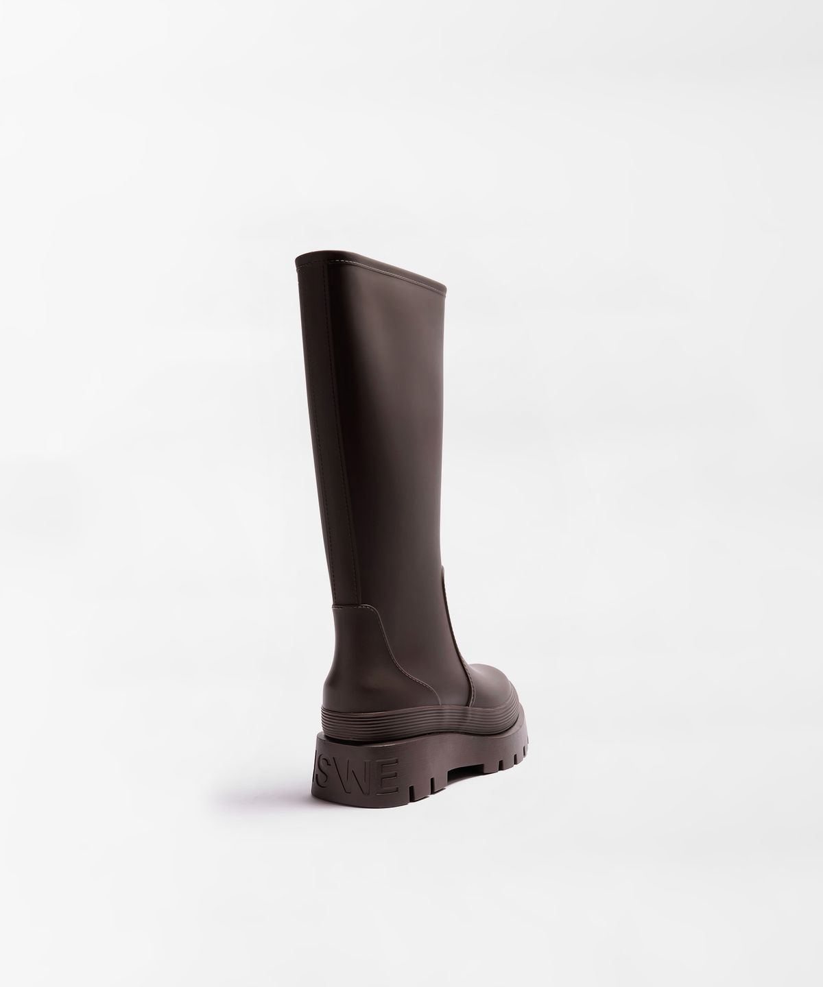 느쉐(NSWE) VLOCKER 롱 레인부츠 7CM (Mulberry Brown) -NSW101MR