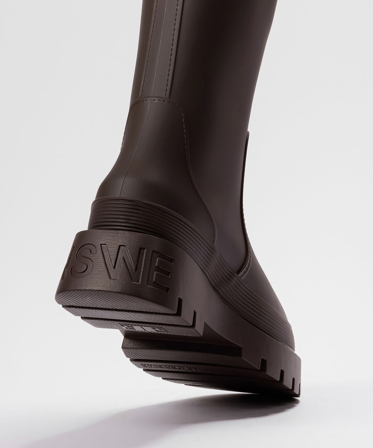느쉐(NSWE) VLOCKER 롱 레인부츠 7CM (Mulberry Brown) -NSW101MR