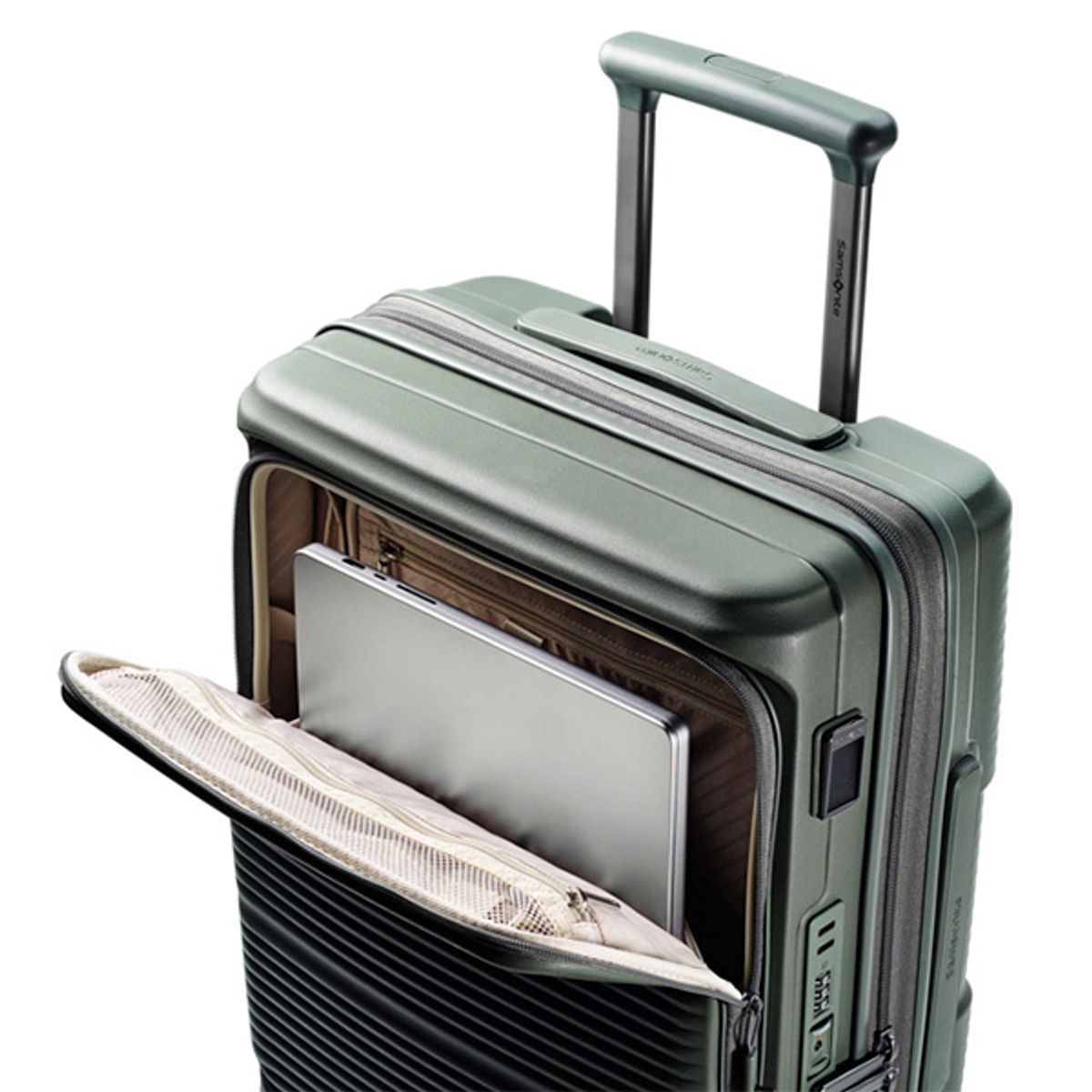 쌤소나이트(SAMSONITE) PARALUX HS 캐리어 55/20 EXP GLOBAL CO OLIVE KT204001