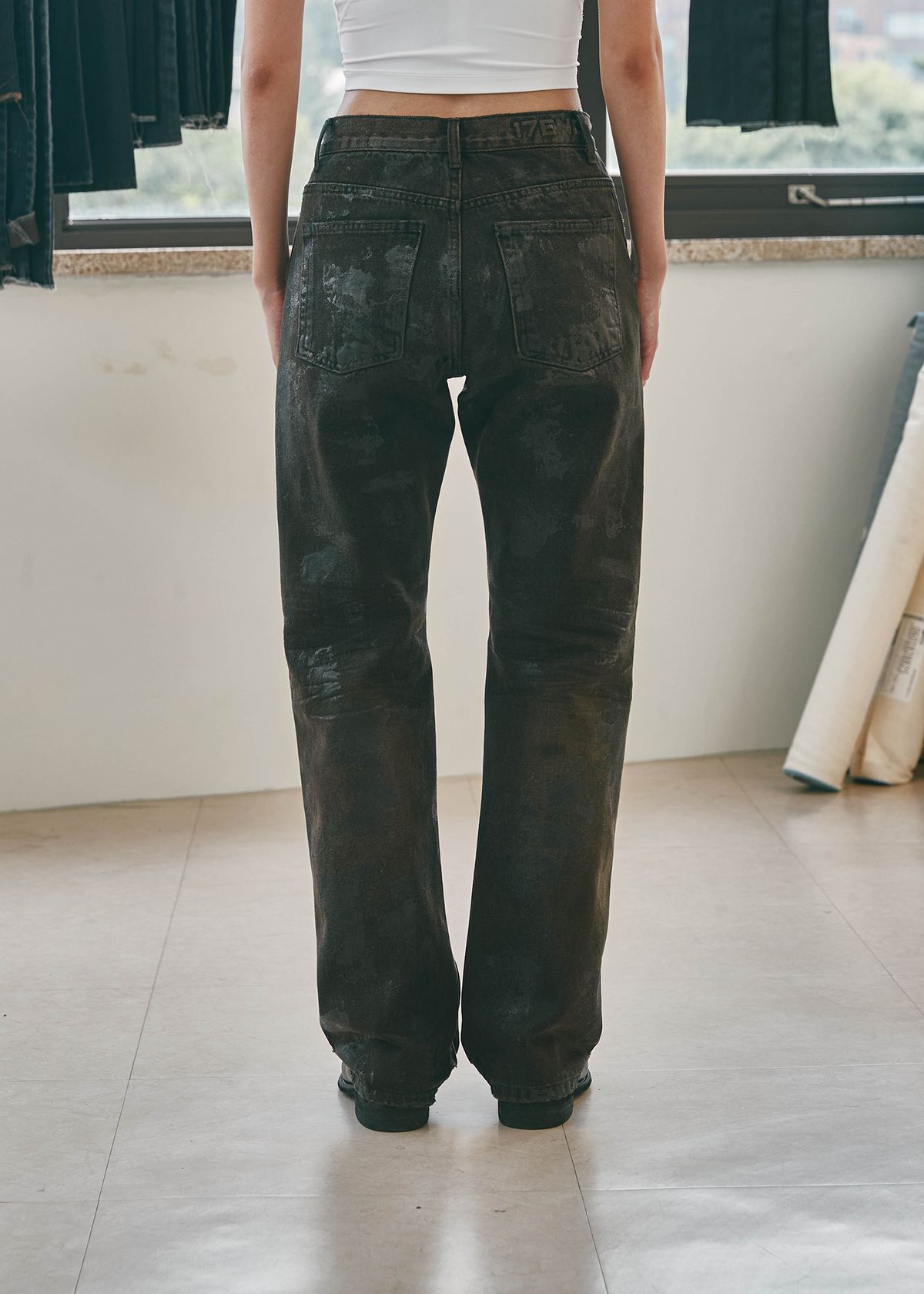 세븐틴엔드(17END) F 0042 POLLUTED JEANS
