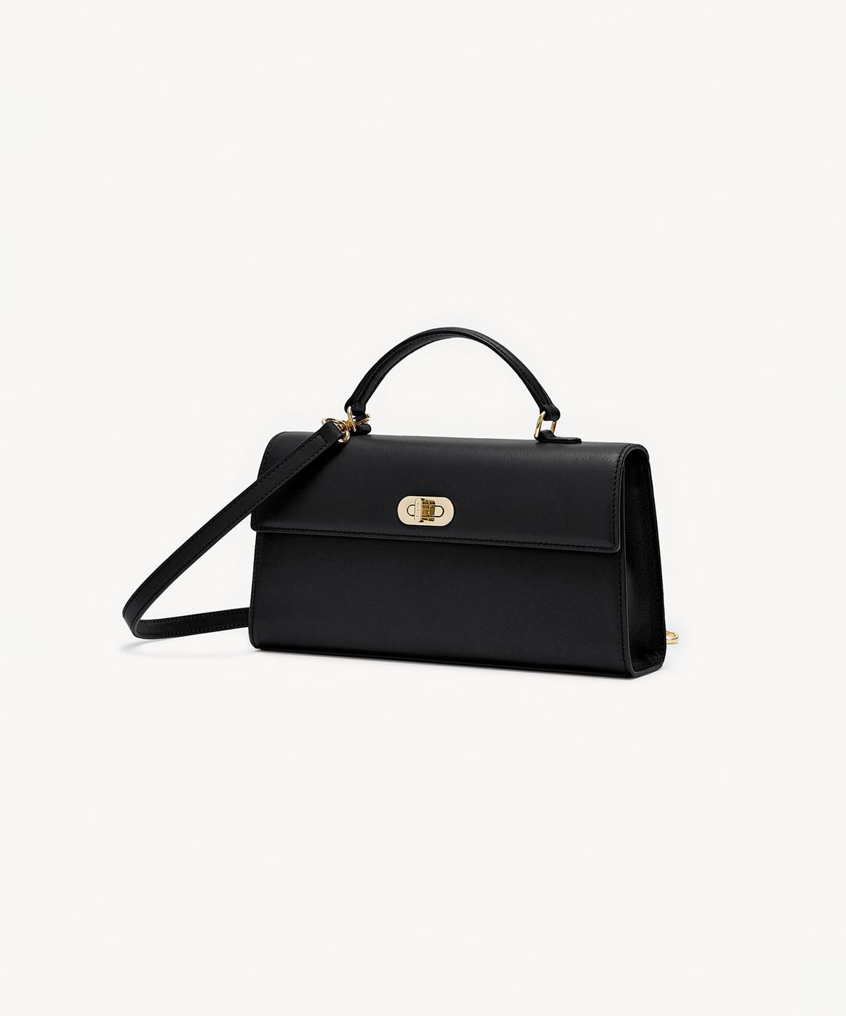 끌라베(CLAVE) 레나 블랙 토트백 (LENA  Black Tote Bag)
