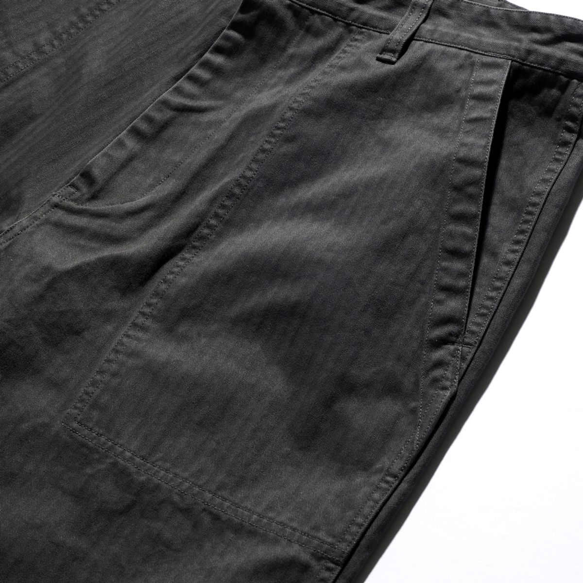 듀테로(DEUTERO) 신치백 베이커 팬츠 차콜