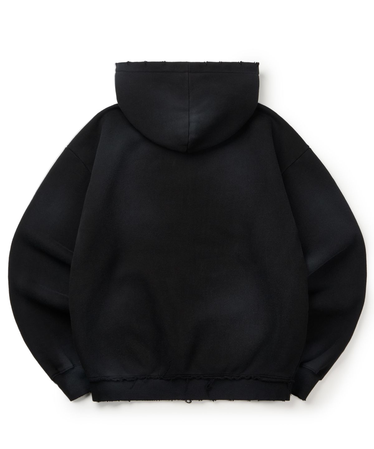 유얼쎄시(YOUR SASSY) Antique Skull Hoodie Zip Up (BLACK)