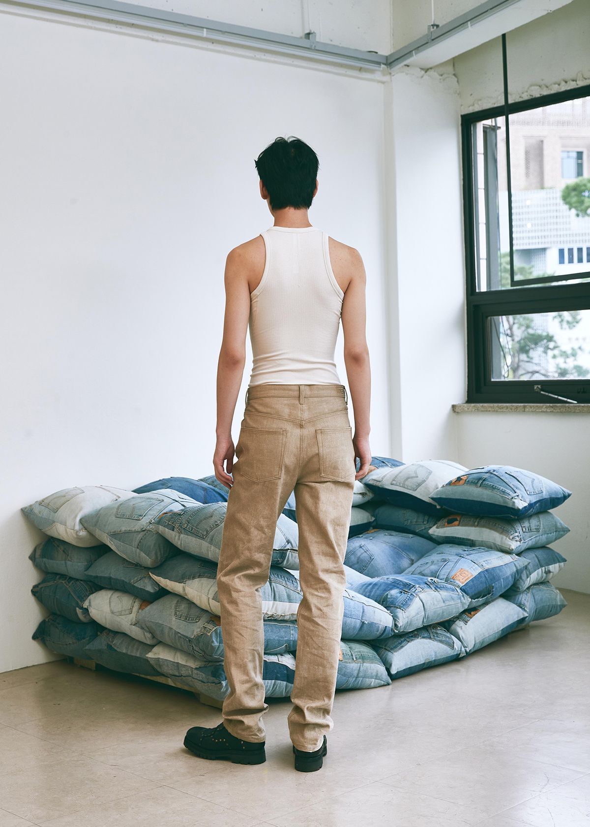 세븐틴엔드(17END) M 001 NON FADE JEANS SD