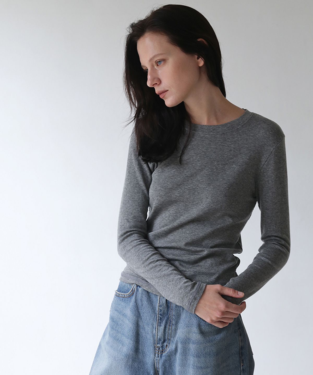 베르네프(VERTNEUF) Lemai Round wool tencel TS(4colors)