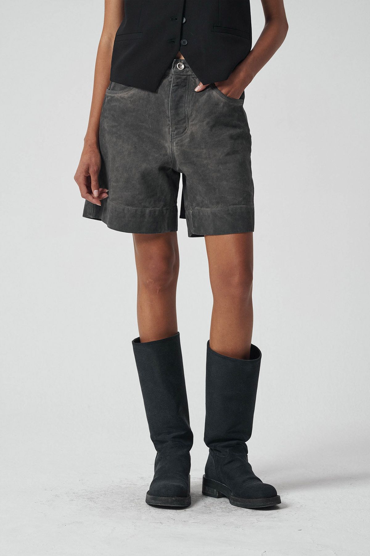 세븐틴엔드(17END) F 015 JACQUARD SHORTS