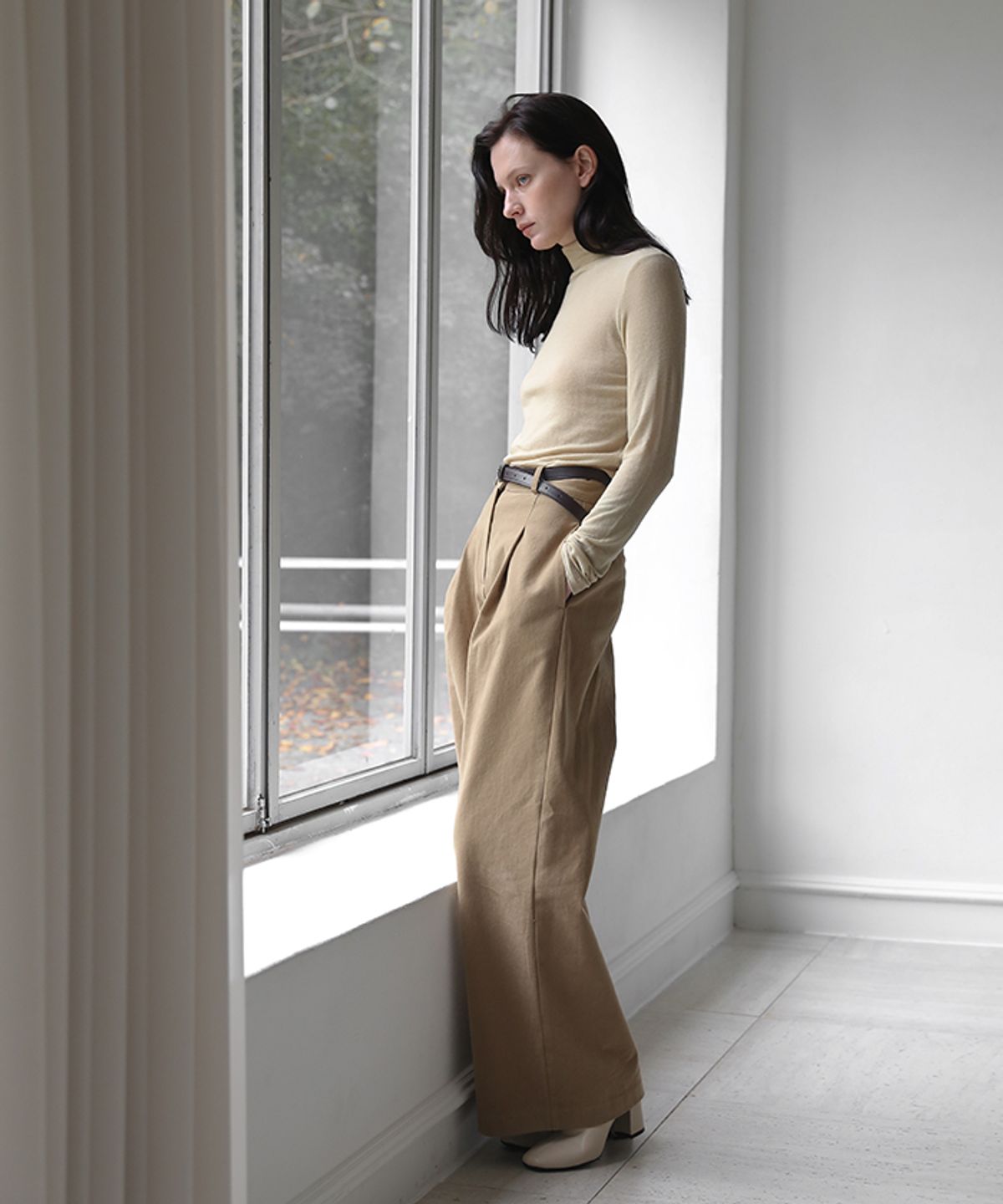 베르네프(VERTNEUF) Mono Wool Tencel TS 4컬러