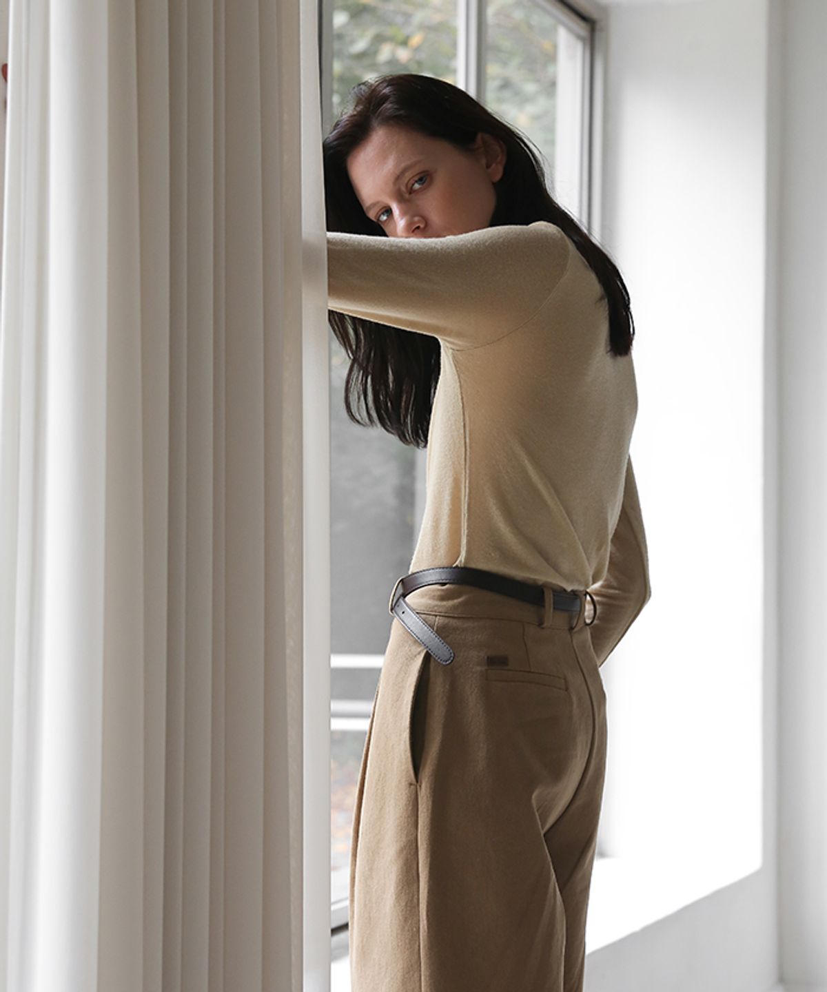 베르네프(VERTNEUF) Mono Wool Tencel TS 4컬러