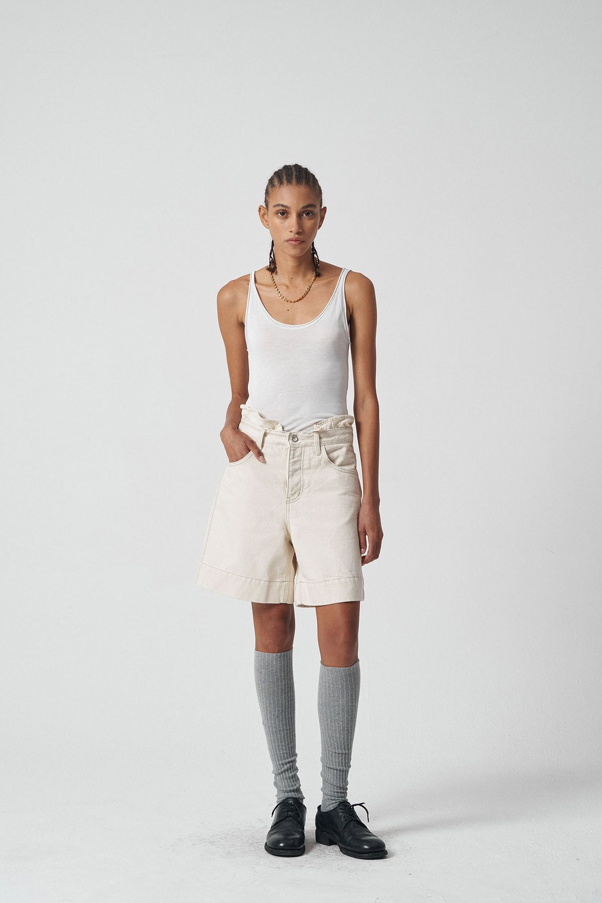 세븐틴엔드(17END) F 015 JACQUARD SHORTS IV