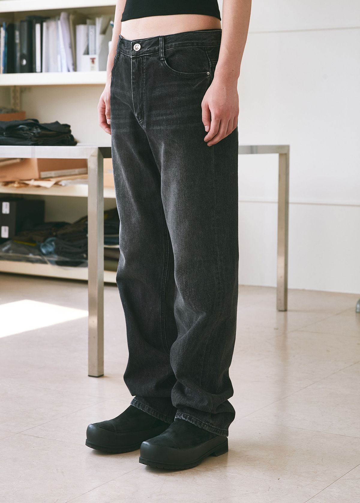 세븐틴엔드(17END) M 004 BASIC DENIM JEANS
