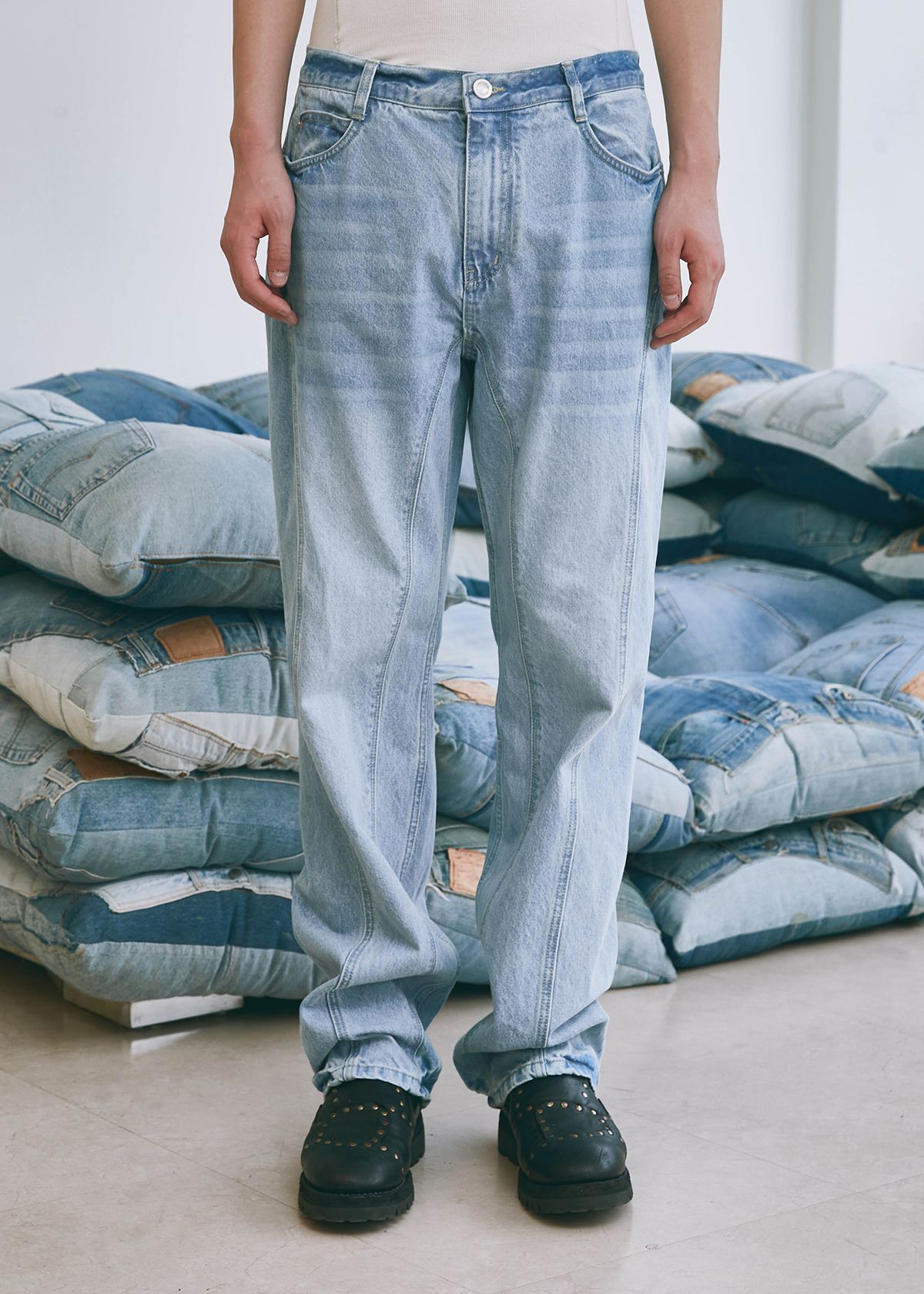 세븐틴엔드(17END) M 005 A ROUND JEANS