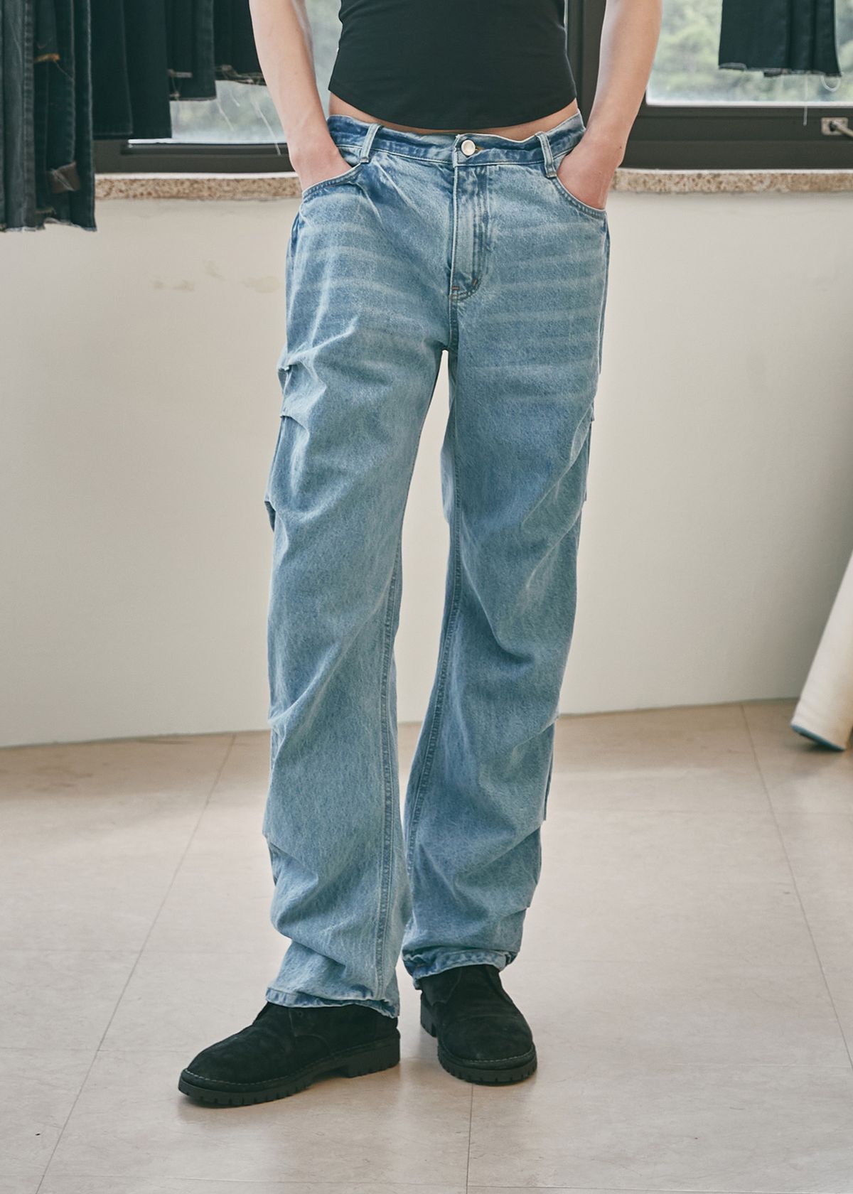 세븐틴엔드(17END) M 007 SIX TUCKS JEANS