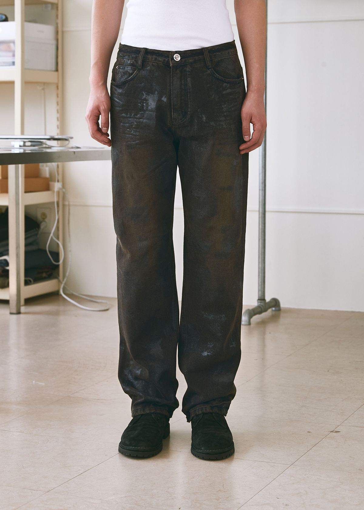 세븐틴엔드(17END) M 0042 POLLUTED JEANS