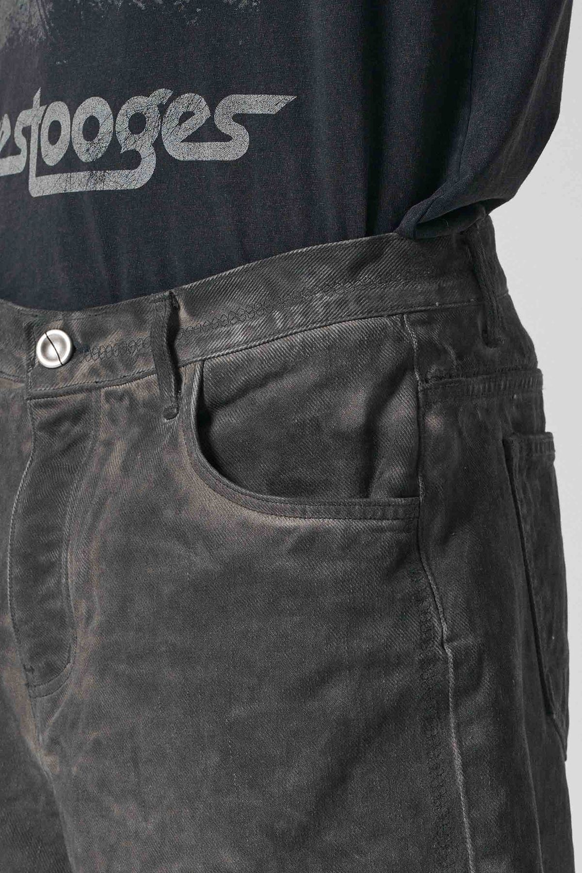 세븐틴엔드(17END) M 015 JACQUARD SHORTS GR