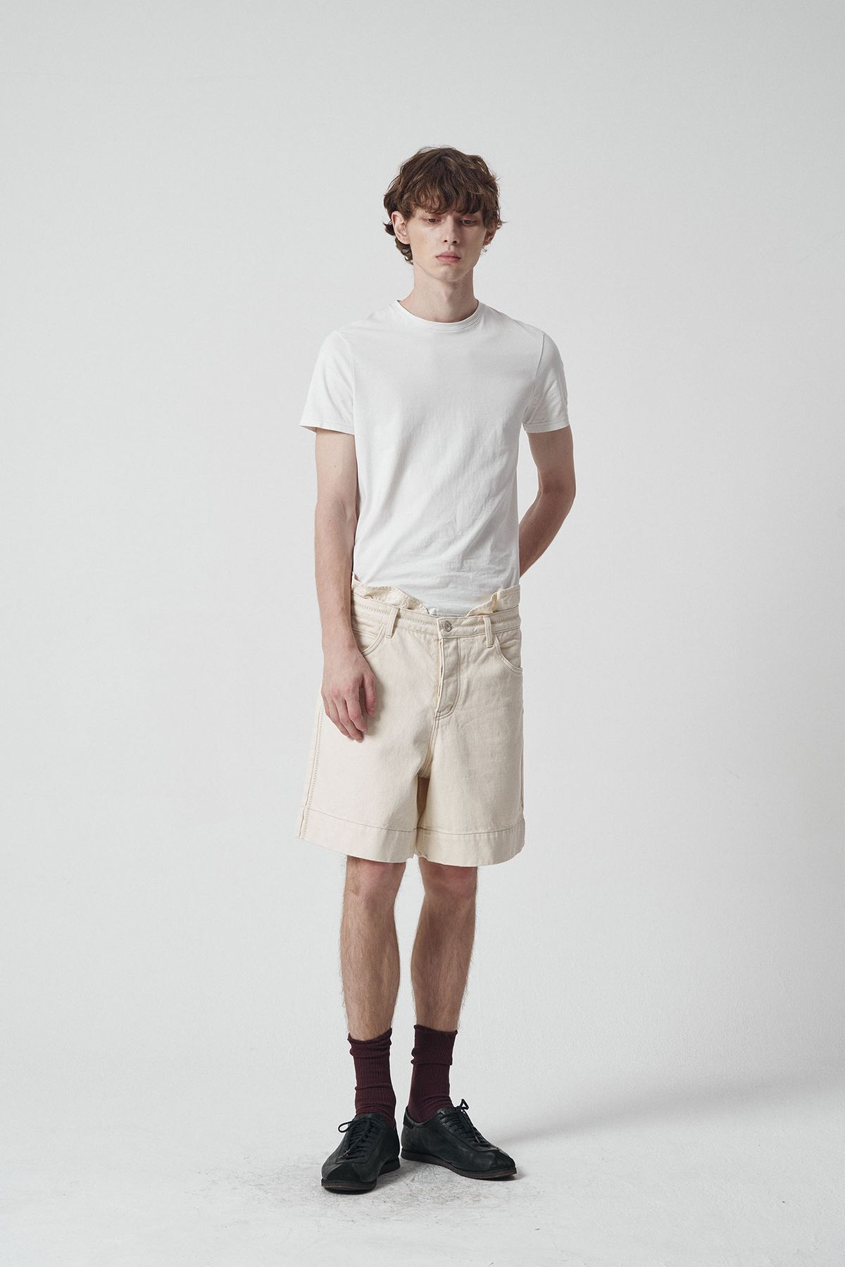 세븐틴엔드(17END) M 015 JACQUARD SHORTS IV