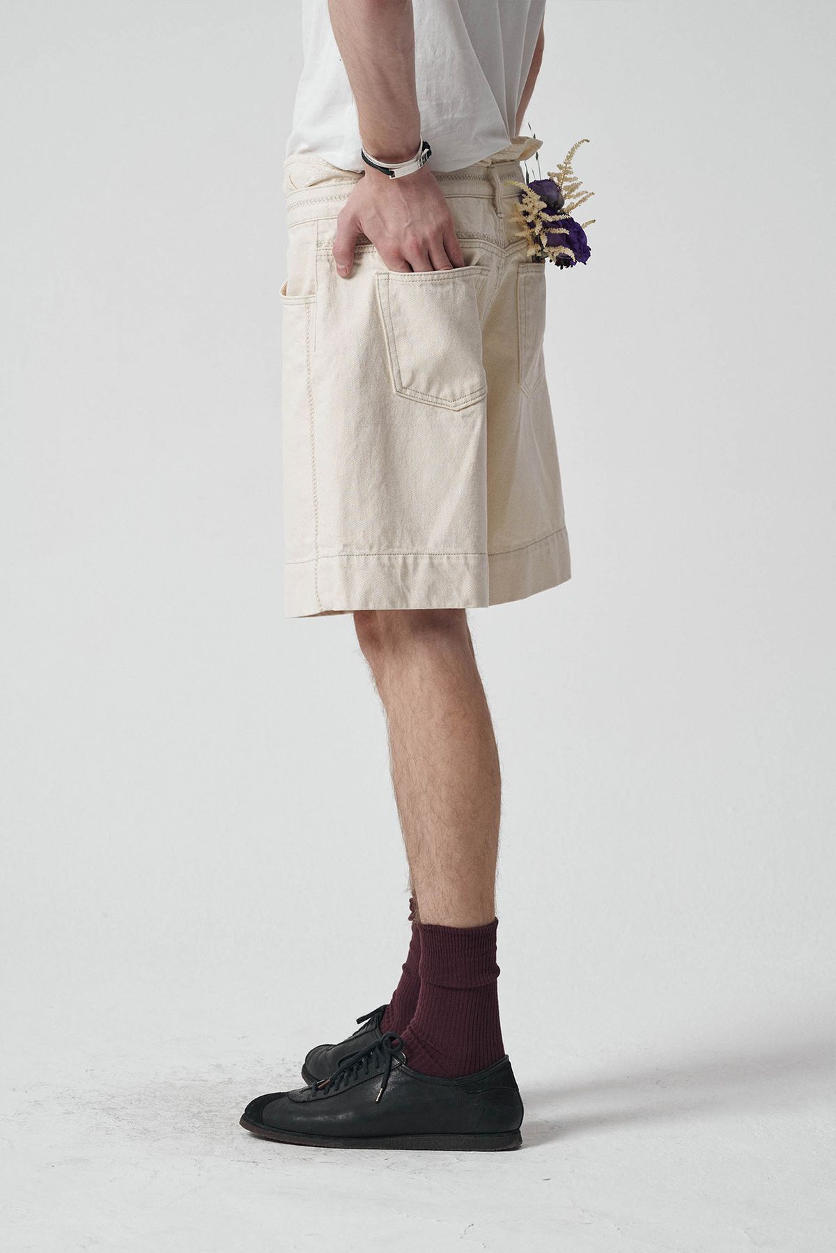 세븐틴엔드(17END) M 015 JACQUARD SHORTS IV