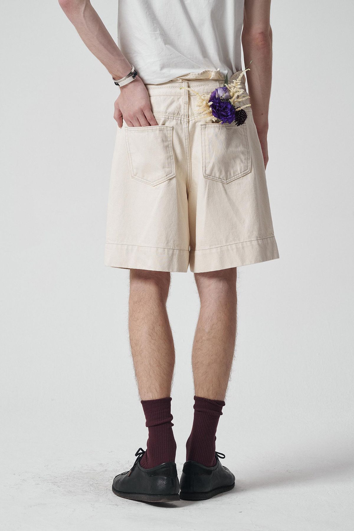 세븐틴엔드(17END) M 015 JACQUARD SHORTS IV