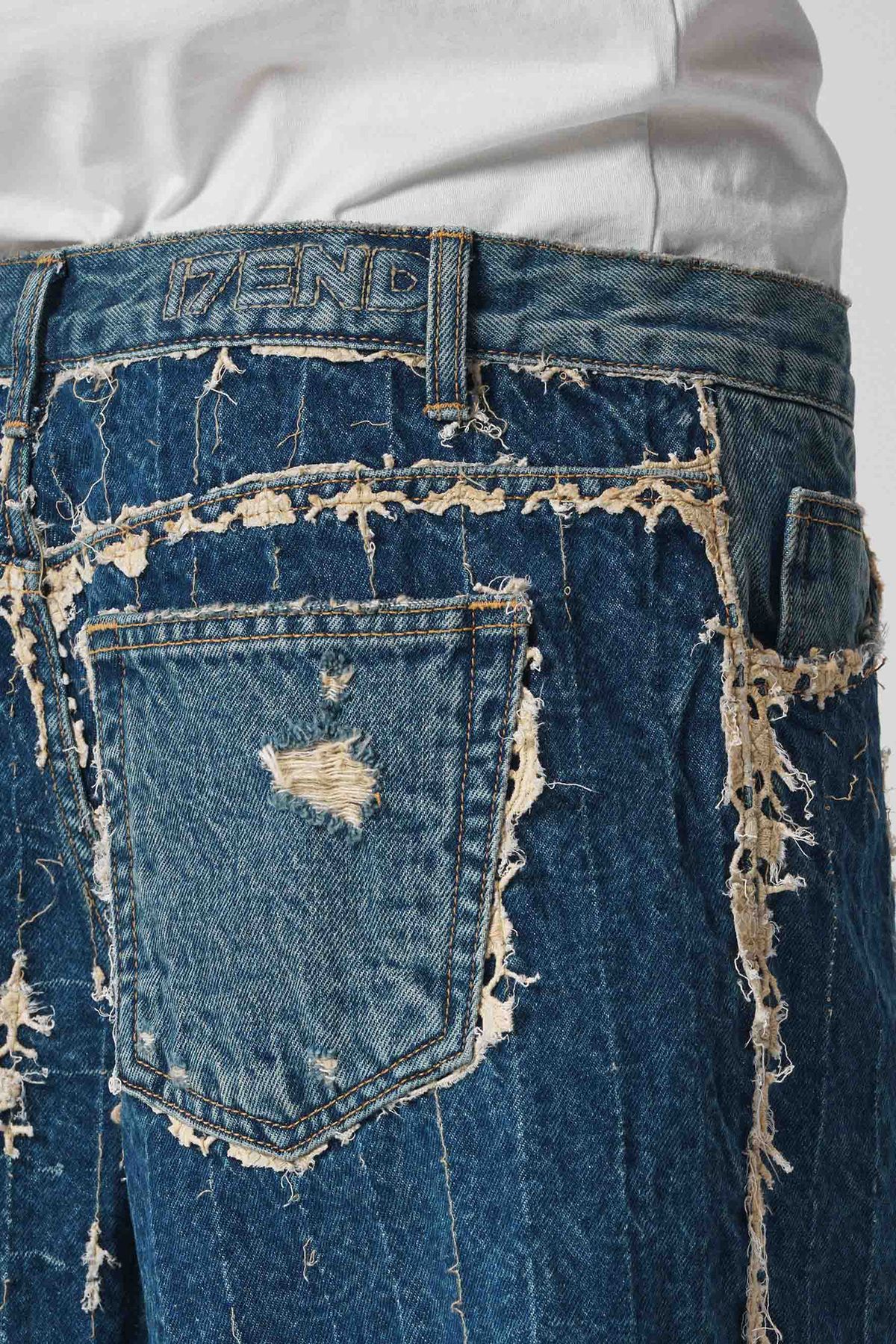 세븐틴엔드(17END) M 016 LACE SHORTS