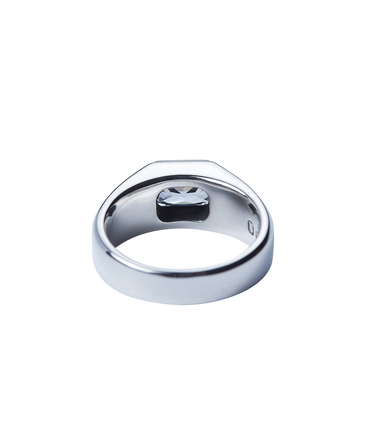 스팅925(STING925) Emerald Cut Signet Ring