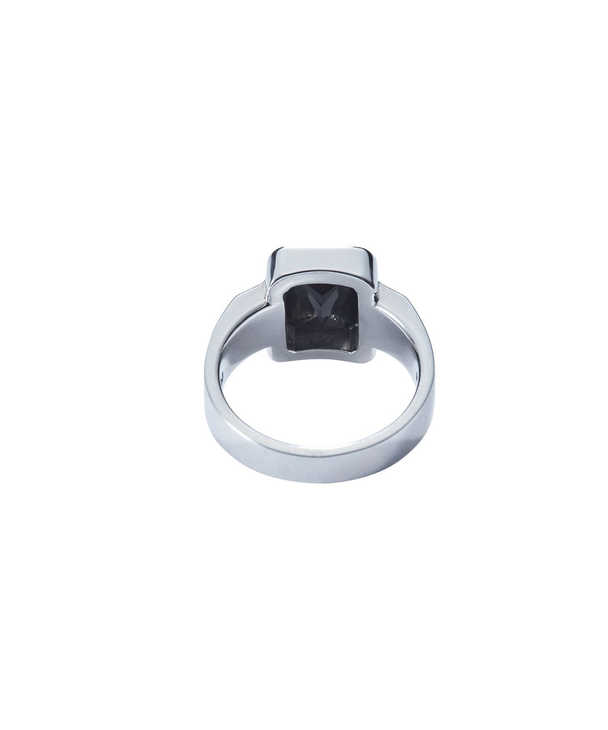 스팅925(STING925) Black Emerald Cut Ring