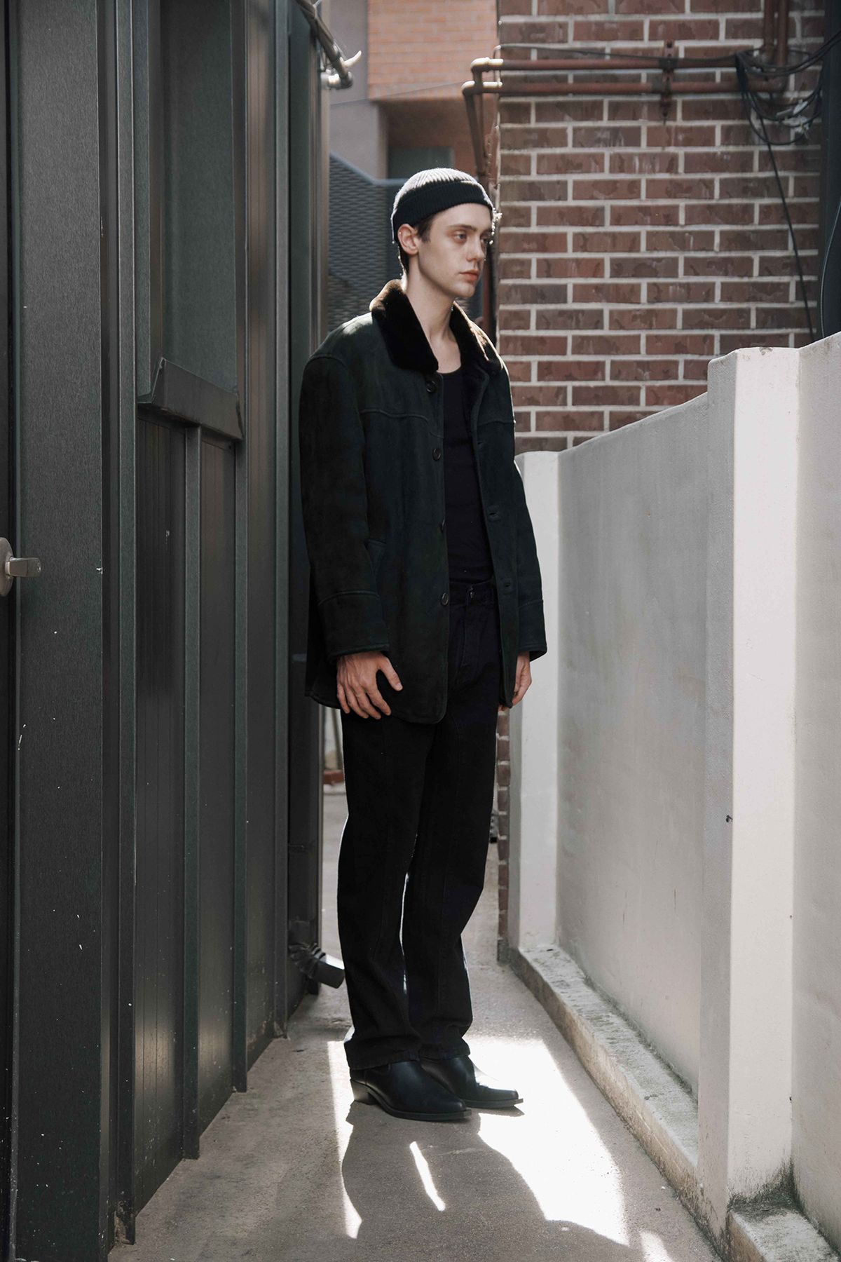 세븐틴엔드(17END) M 006 A ROUND JEANS BK