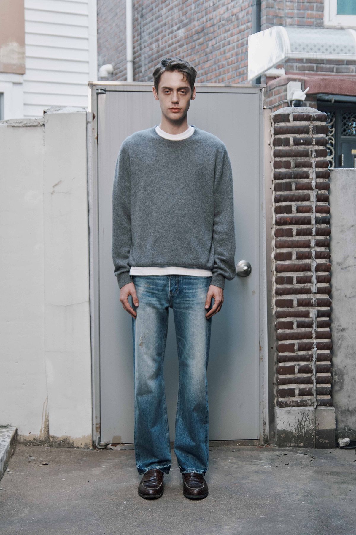 세븐틴엔드(17END) M 03 SELVEDGE WASHING JEANS